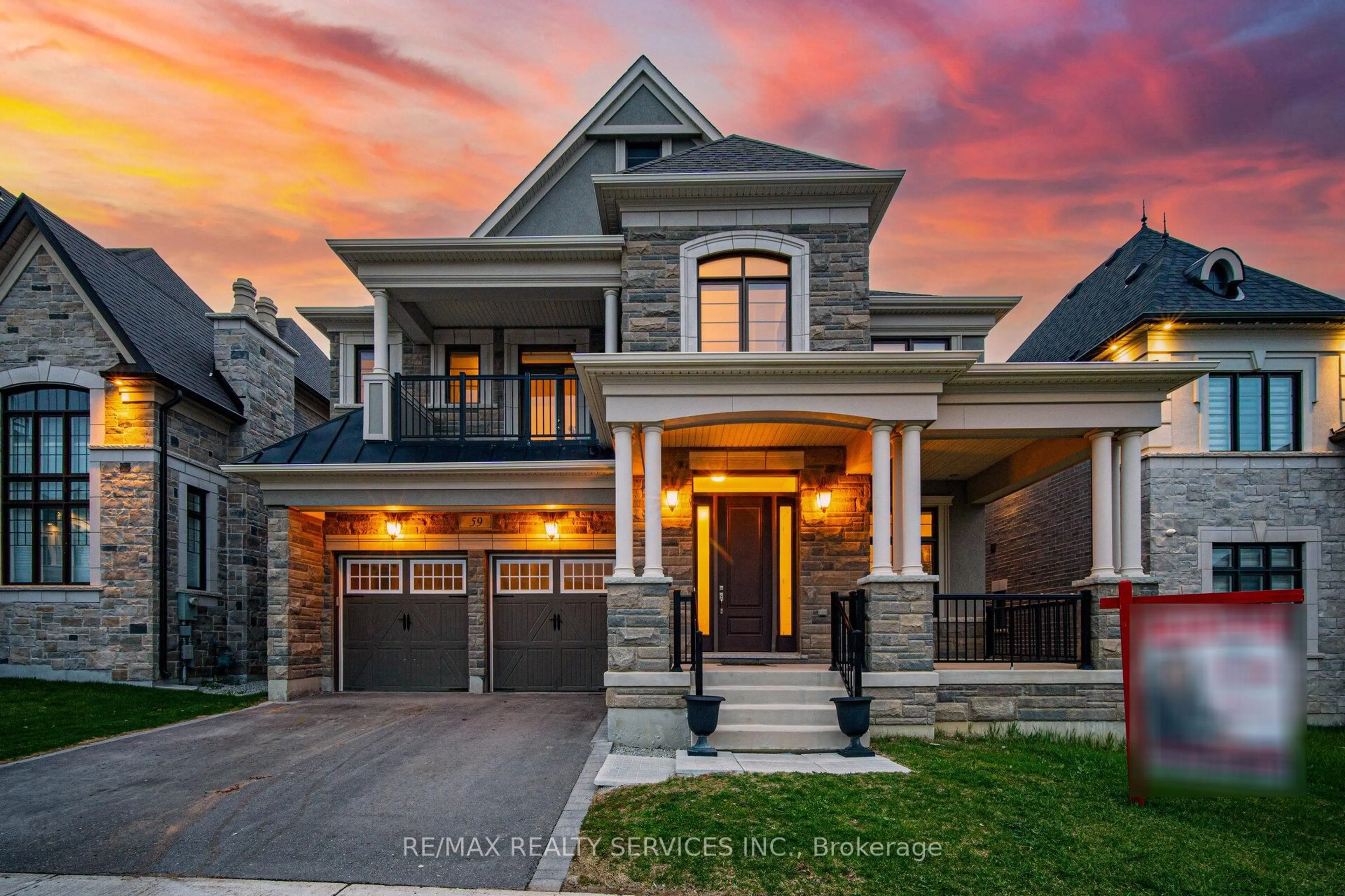 Home with brick exterior material, street for 59 Luang St, Vaughan Ontario L4H 4W5