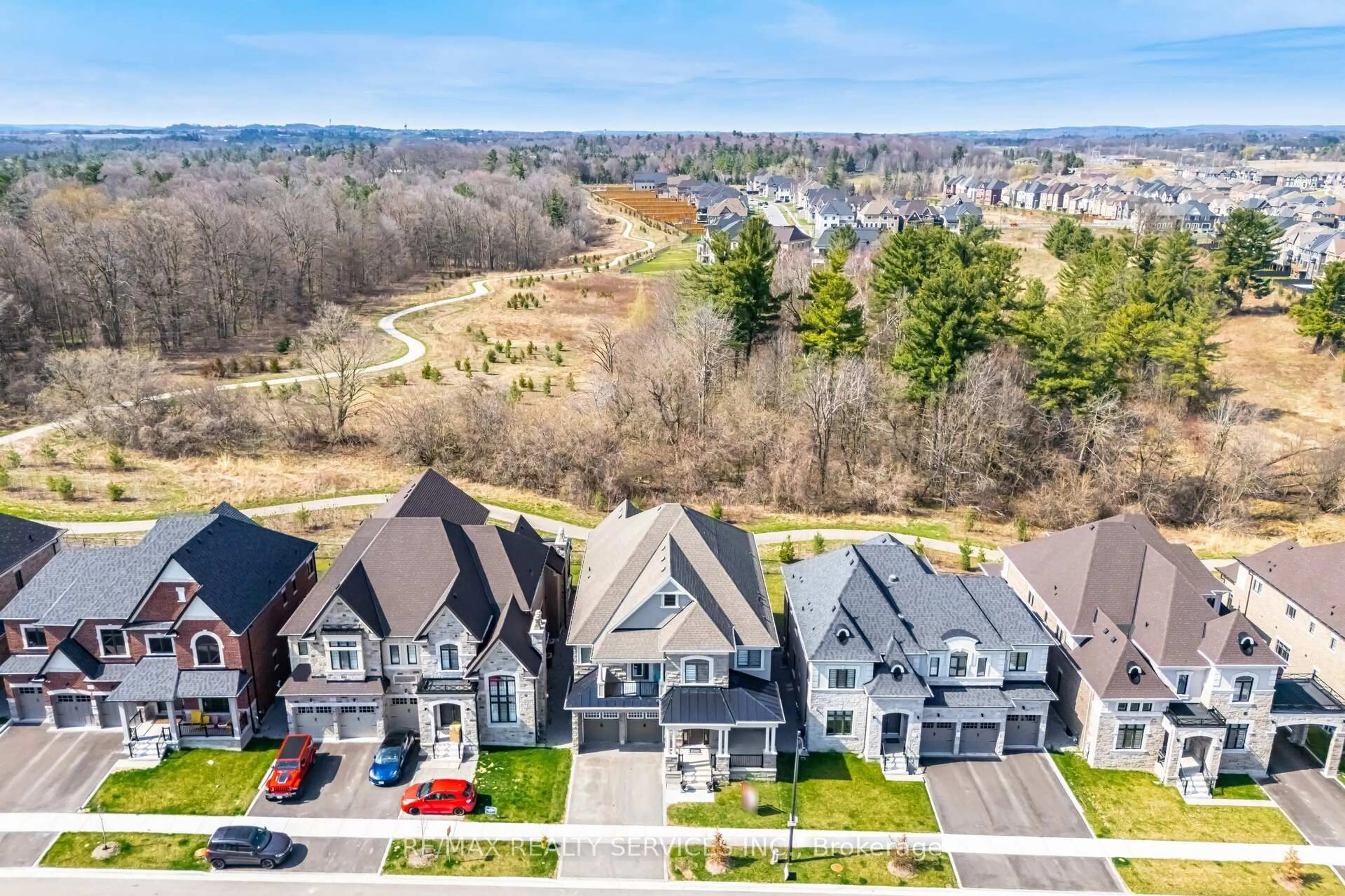 A pic from outside/outdoor area/front of a property/back of a property/a pic from drone, unknown for 59 Luang St, Vaughan Ontario L4H 4W5