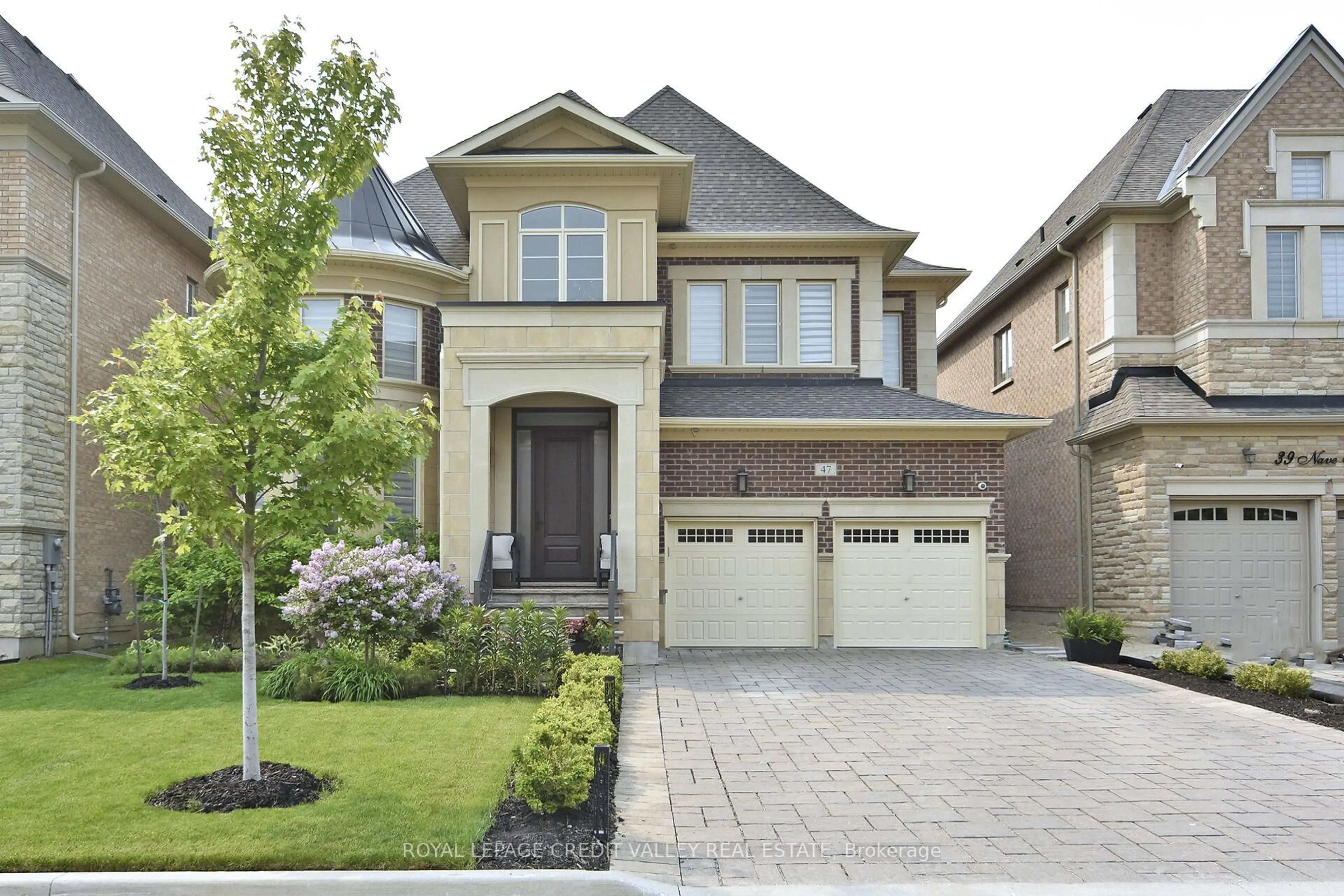 Home with brick exterior material, street for 47 Nave St, Vaughan Ontario L4H 4K5