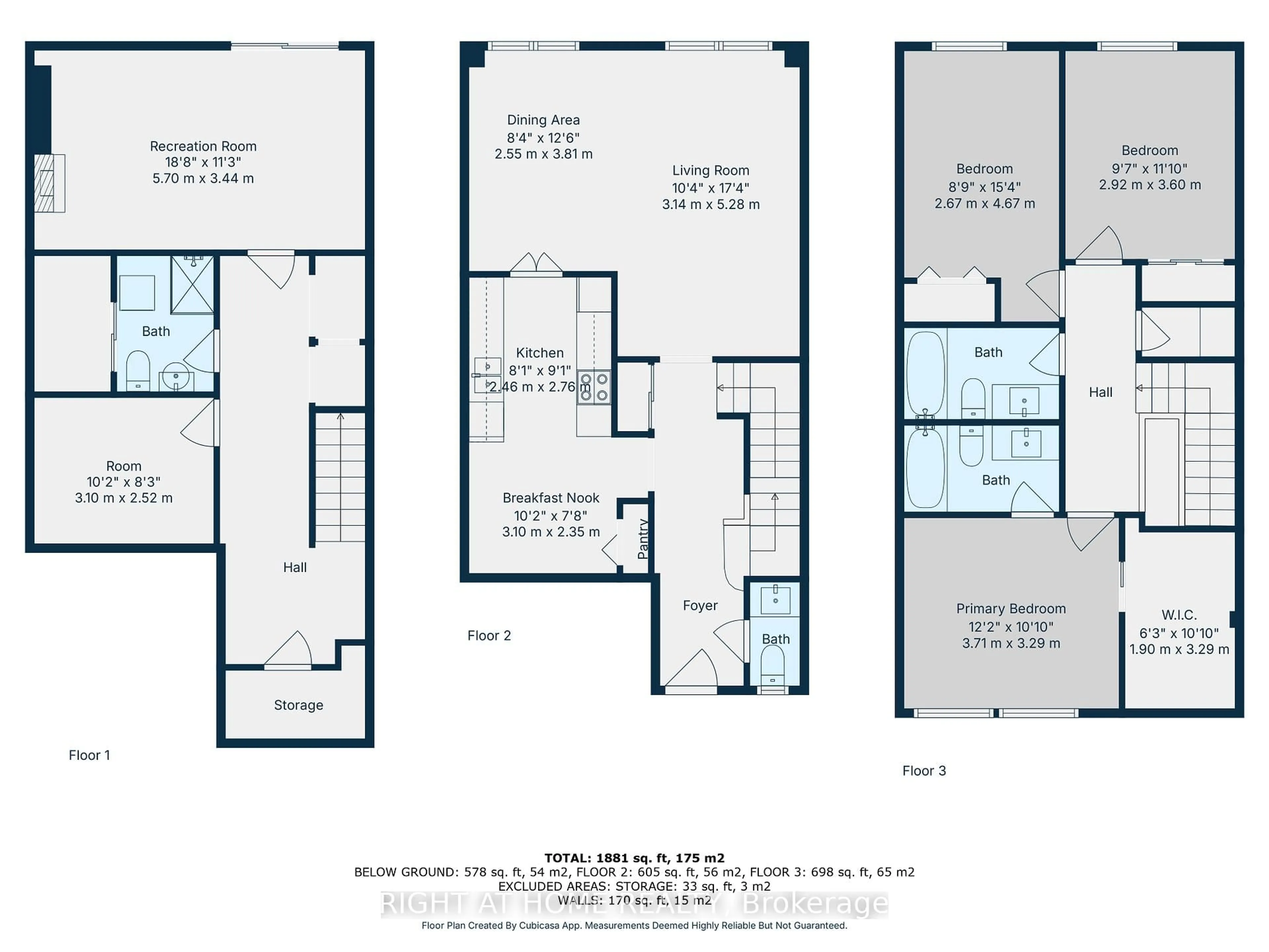 Floor plan for 240 Simonston Blvd, Markham Ontario L3T 4T5