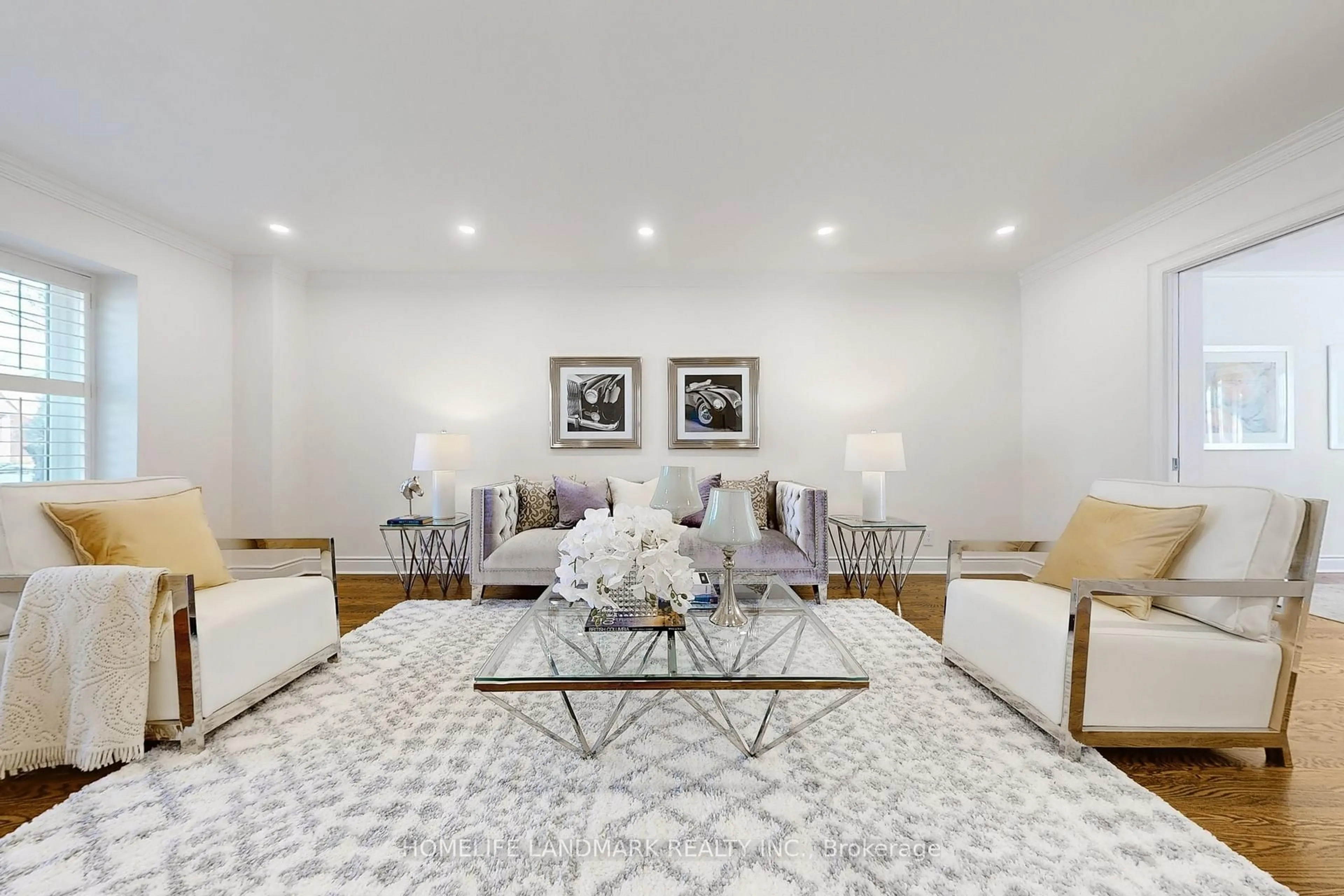 Living room with furniture, unknown for 43 Pennock Cres, Markham Ontario L3R 3M5