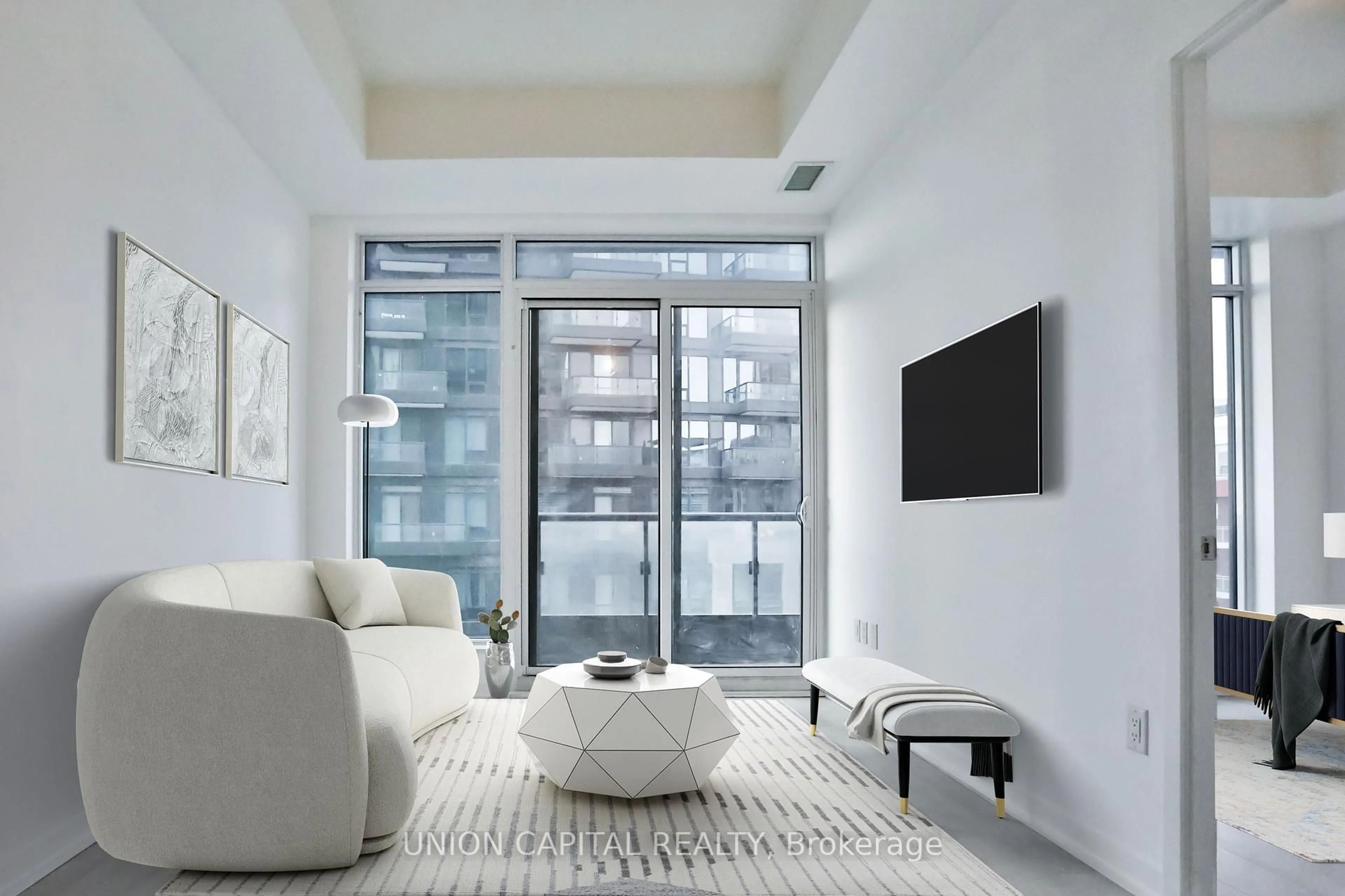 Living room with furniture, unknown for 8868 Yonge St #702E, Richmond Hill Ontario L4C 1Z8