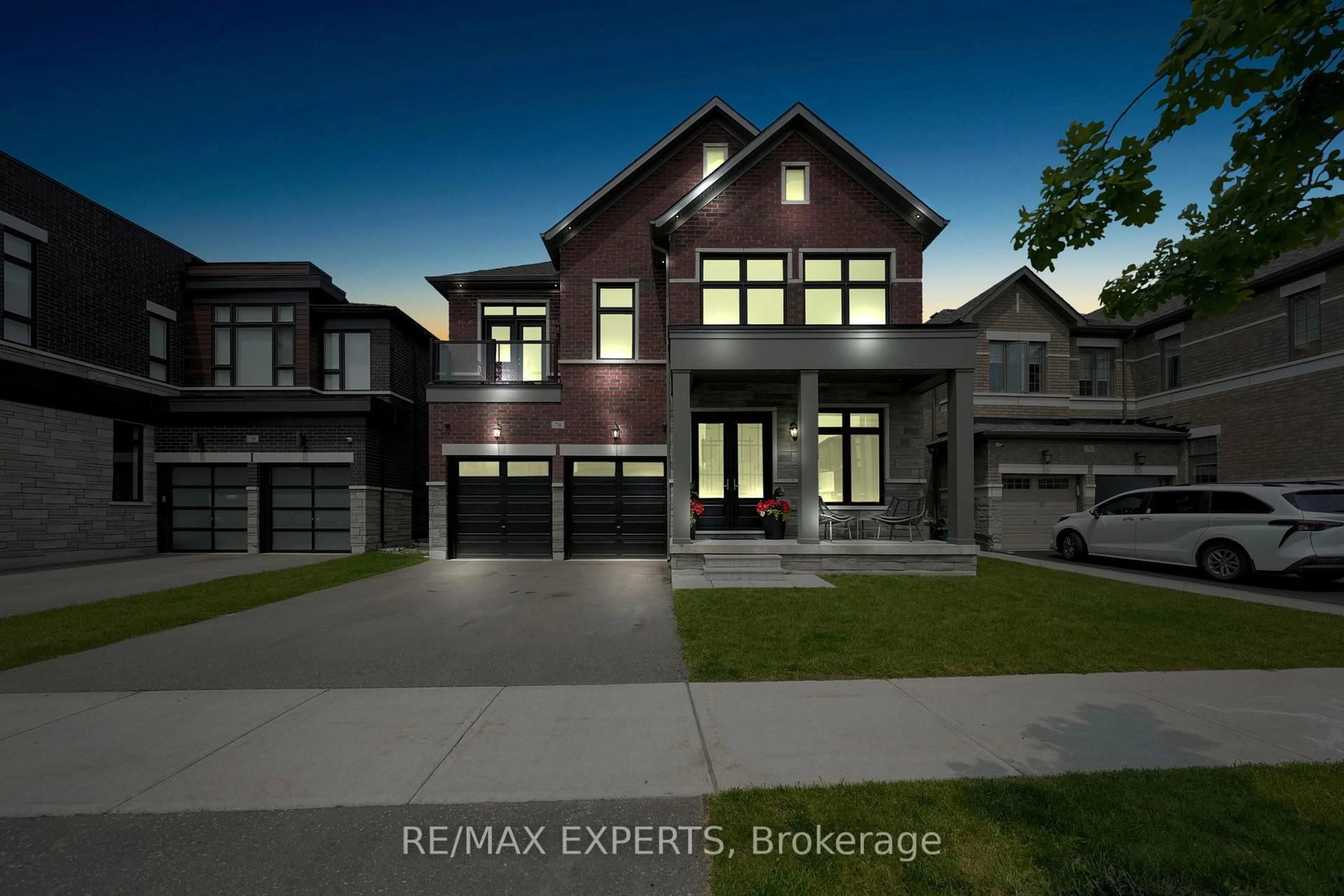 Home with brick exterior material, street for 74 Ryerson Dr, Vaughan Ontario L4H 5C1