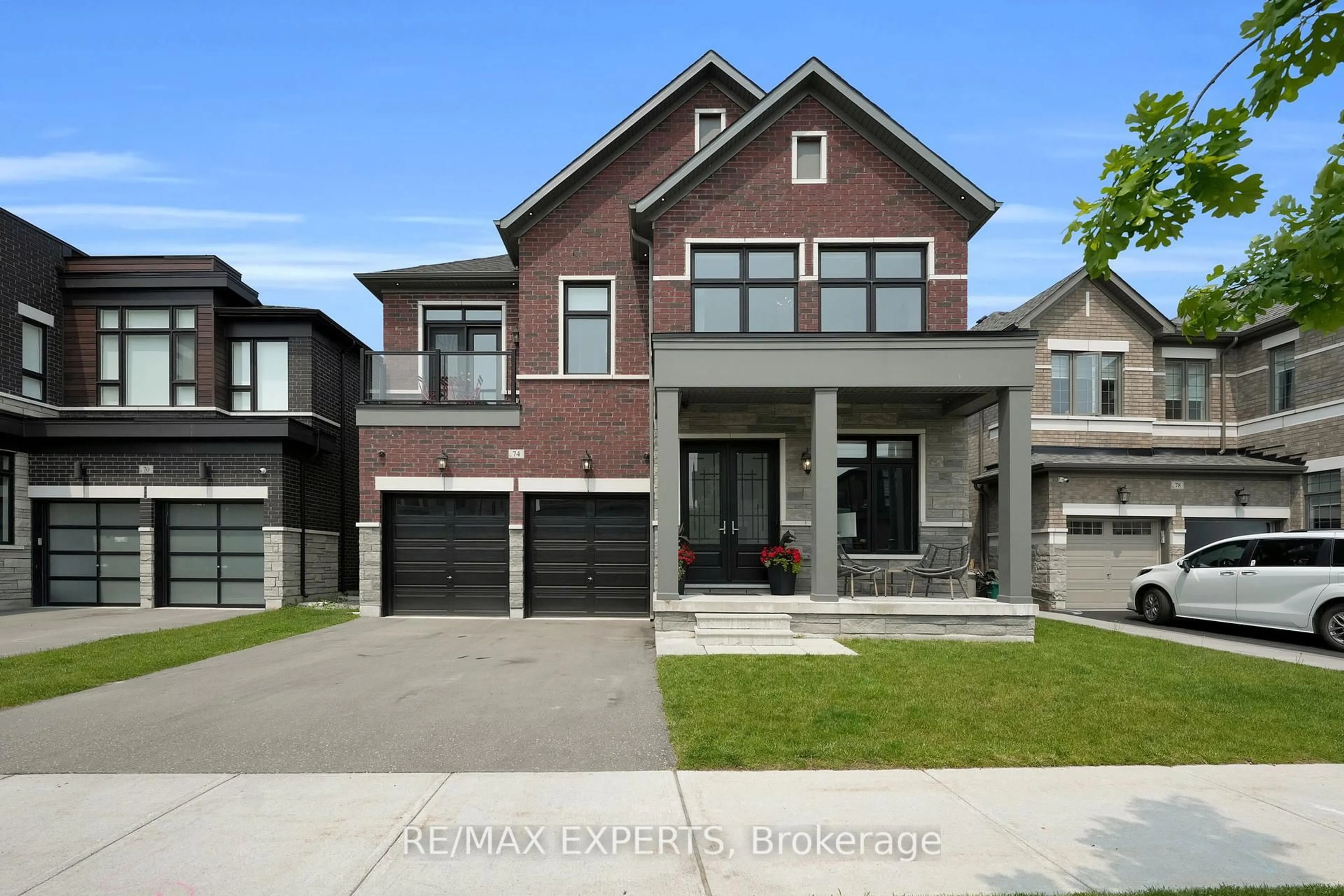 Home with brick exterior material, street for 74 Ryerson Dr, Vaughan Ontario L4H 5C1