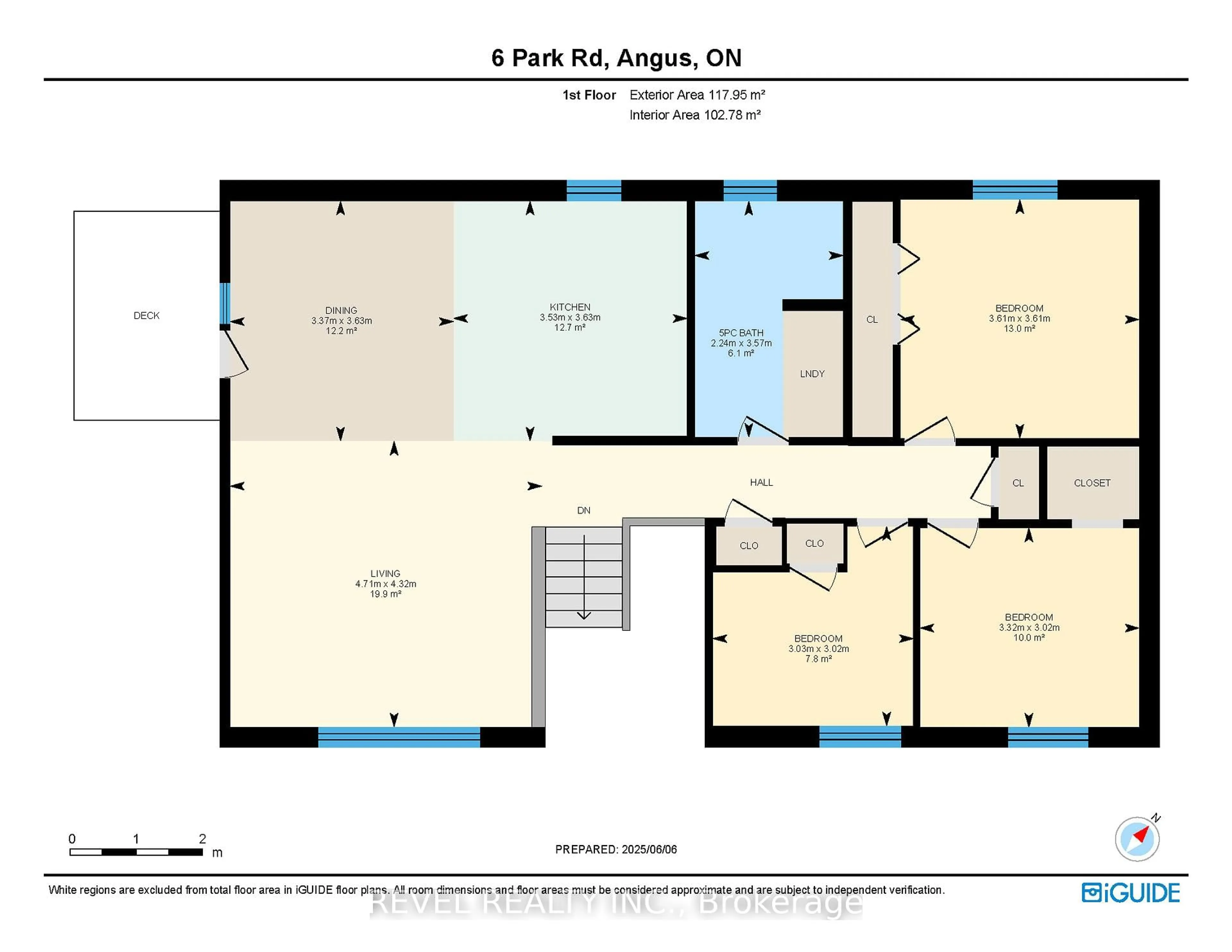 Floor plan for 6 Park Rd, Essa Ontario L0M 1B2