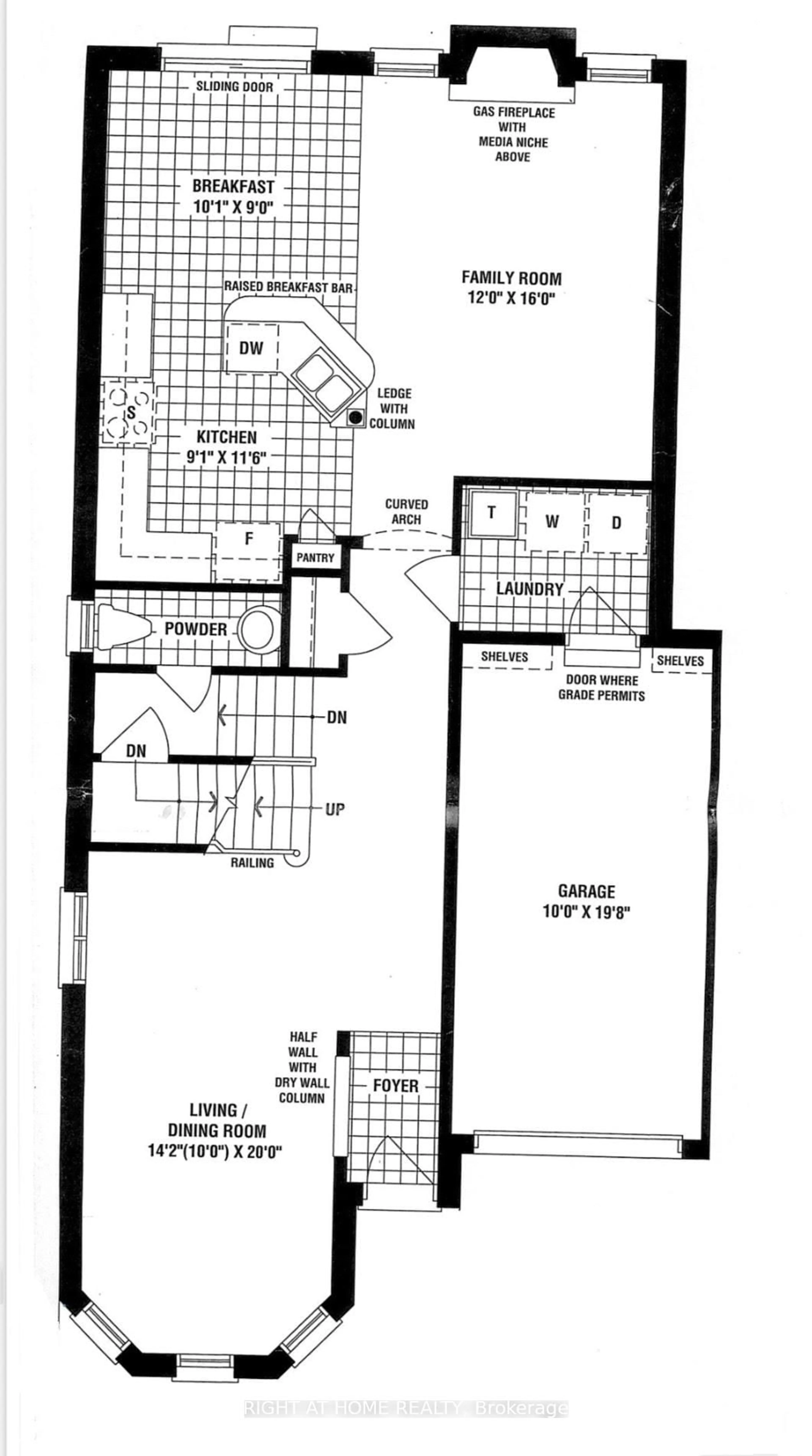 Floor plan for 56 Waldron Cres, Richmond Hill Ontario L4E 4A4
