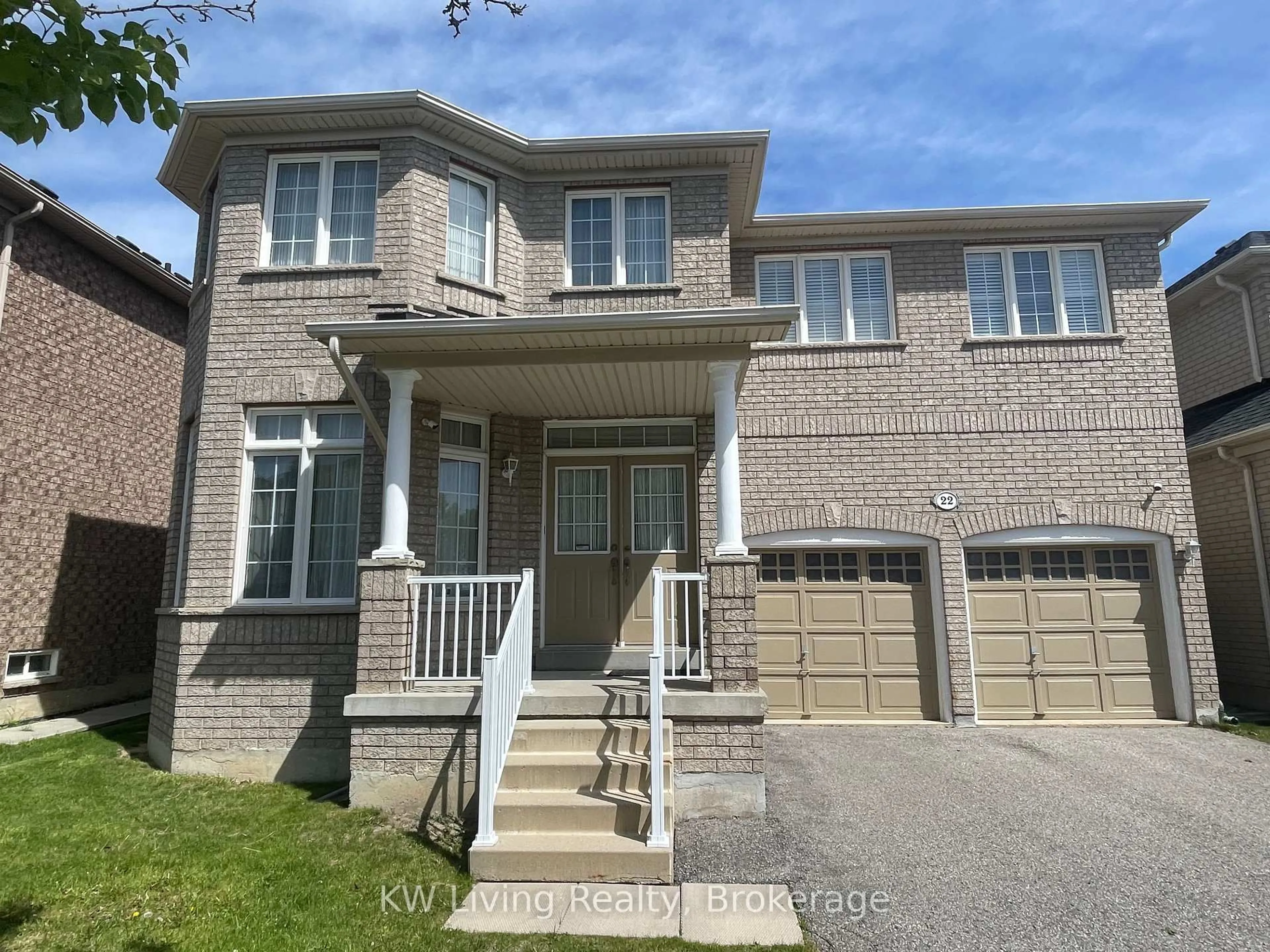 Home with brick exterior material, street for 22 Briarglen Rd, Markham Ontario L6C 2Z6