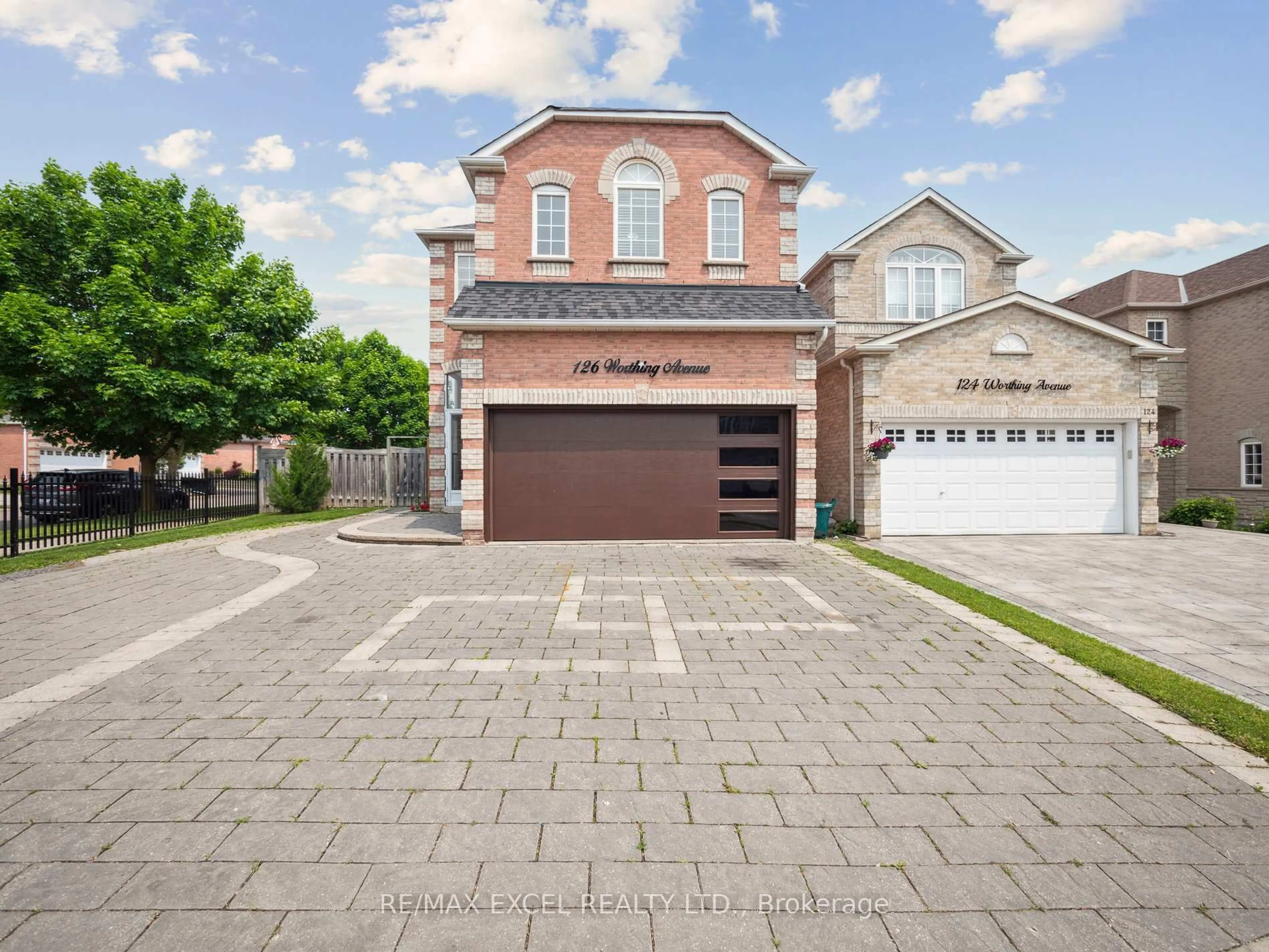 Home with brick exterior material, street for 126 Worthing Ave, Markham Ontario L3S 4K1
