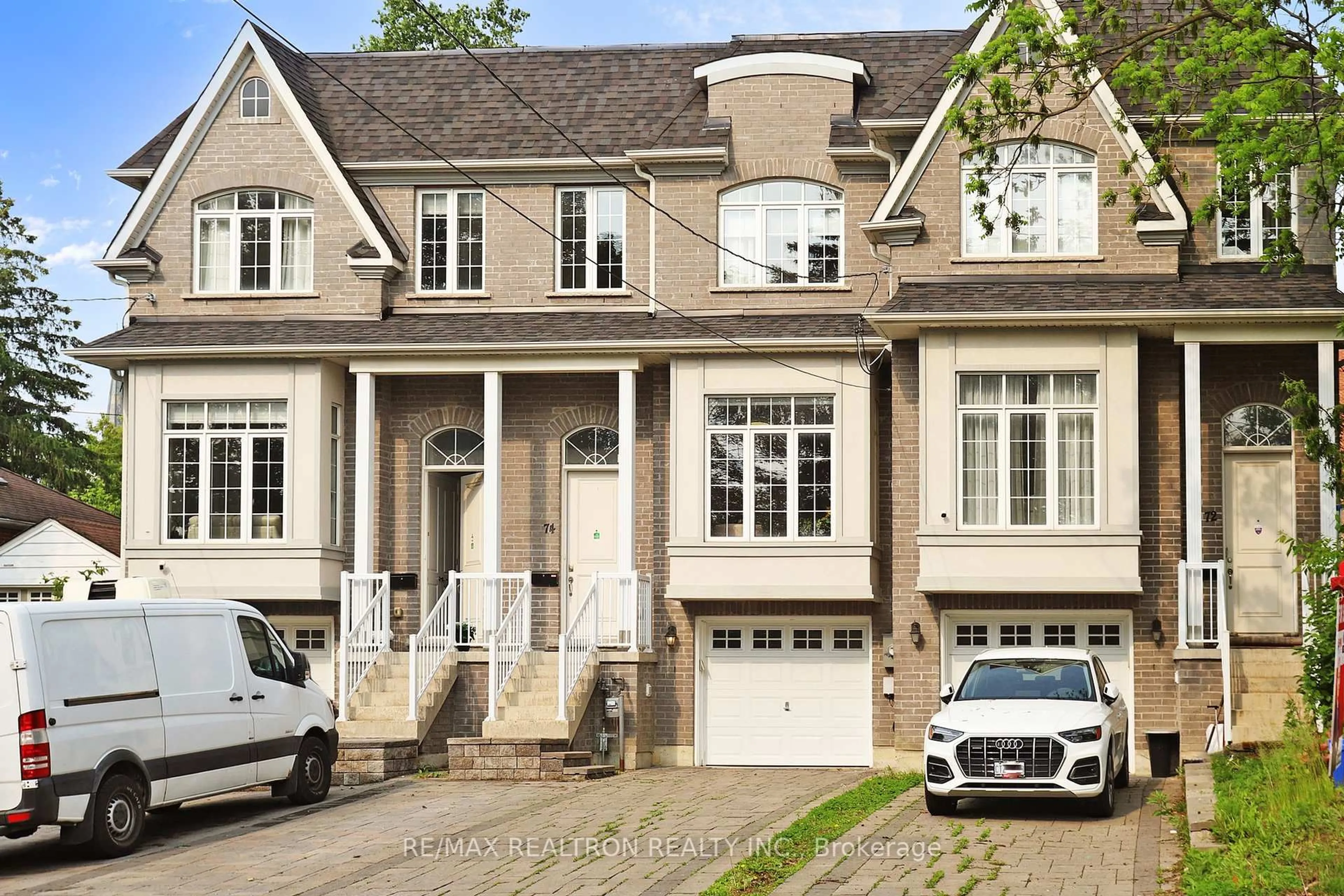 Home with brick exterior material, street for 74 Church St, Richmond Hill Ontario L4C 1W3