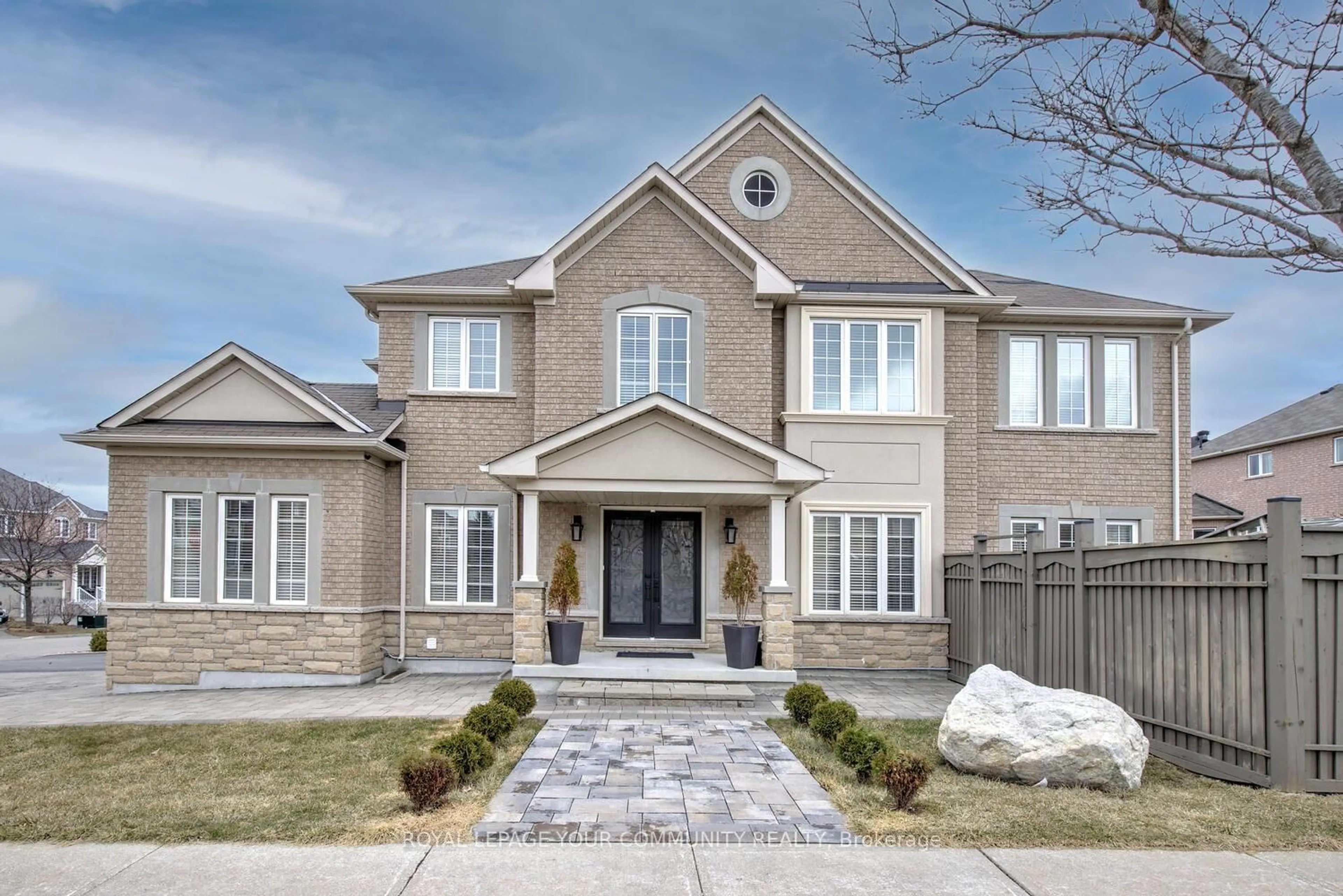Home with brick exterior material, street for 45 Pullman Rd, Vaughan Ontario L6A 4T7