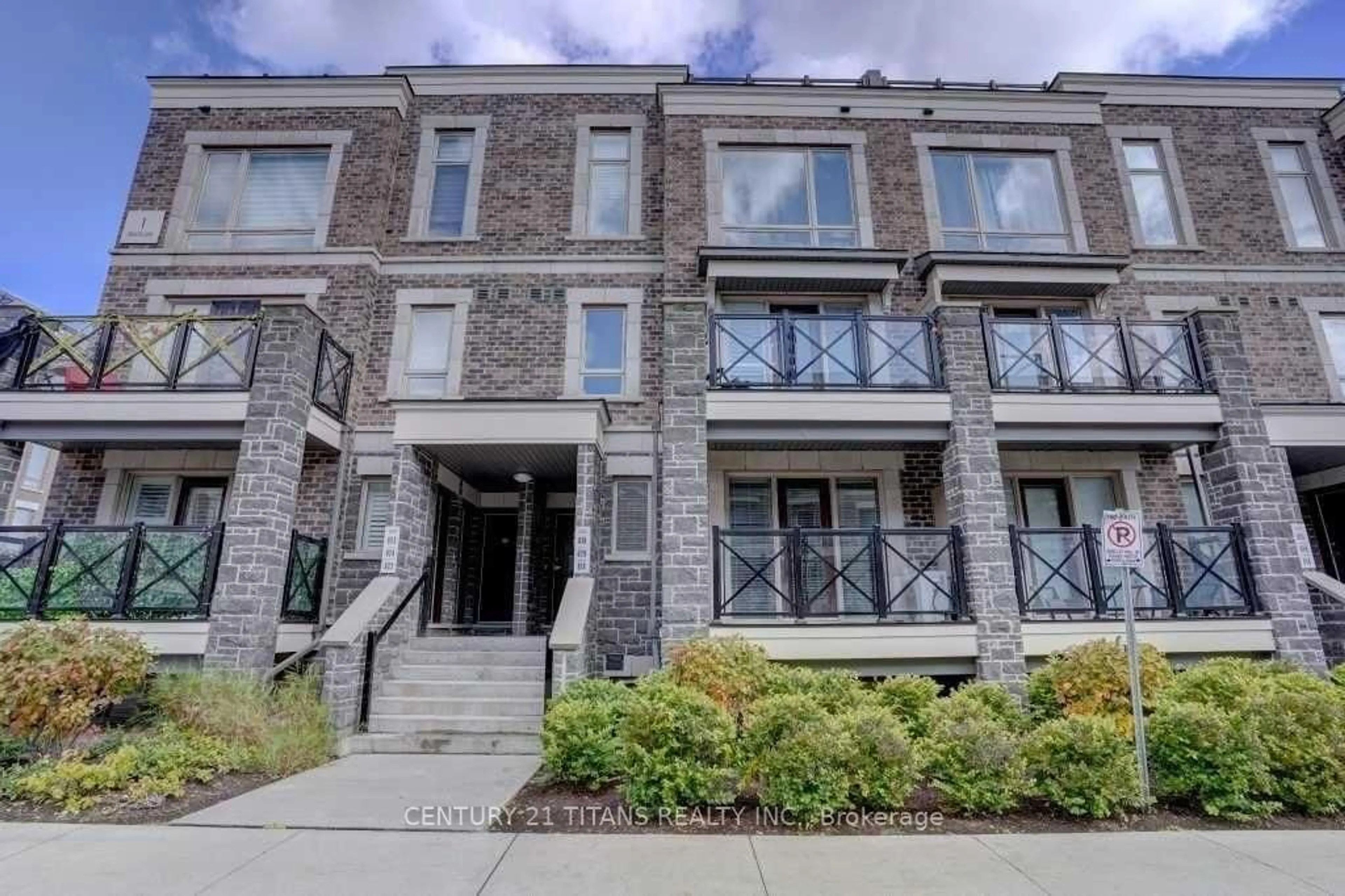 Home with brick exterior material, unknown for 1 Blanche Lane #818, Markham Ontario L6B 0A3