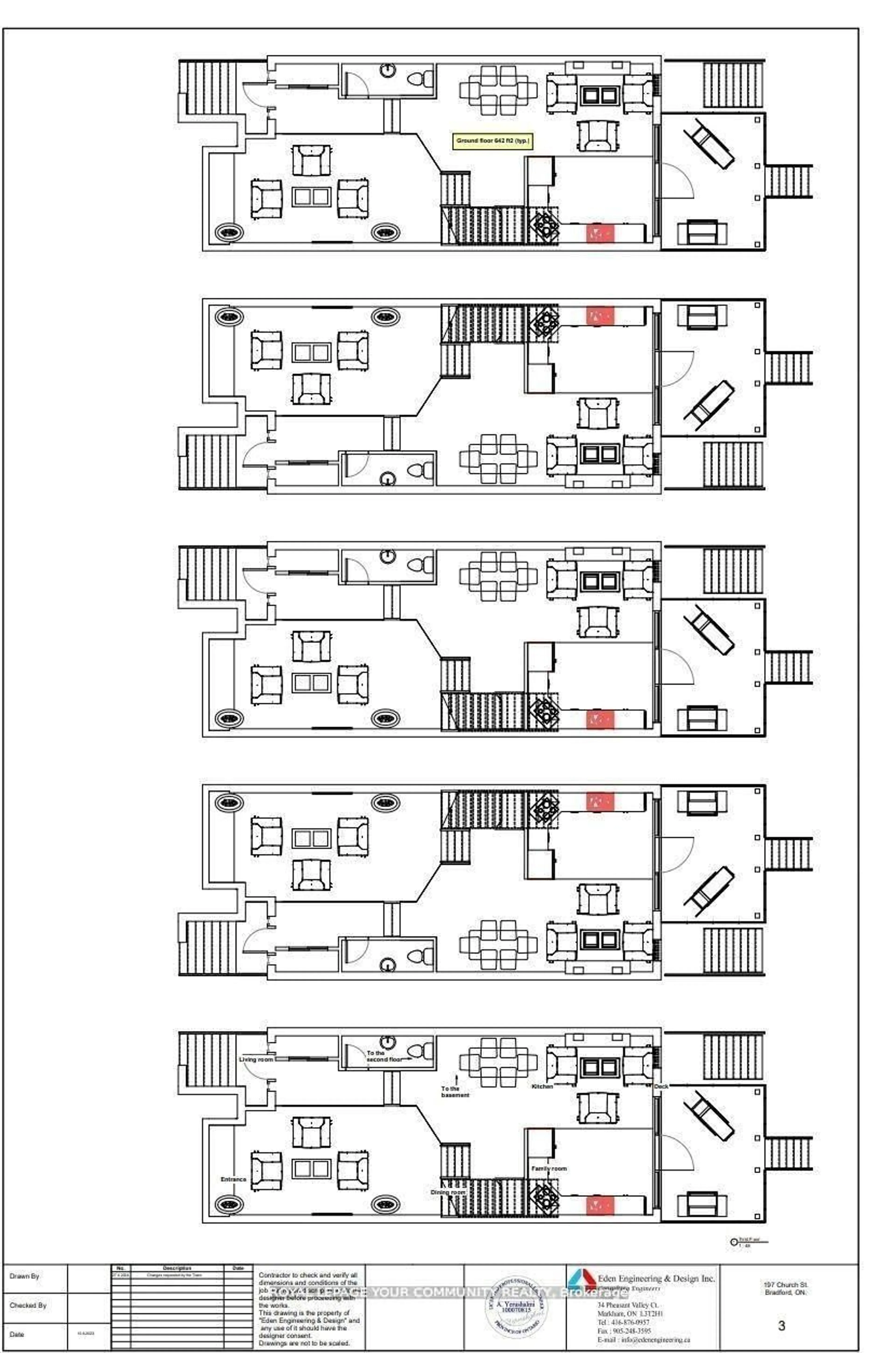 Floor plan for 197 Church St, Bradford West Gwillimbury Ontario L3Z 1R4