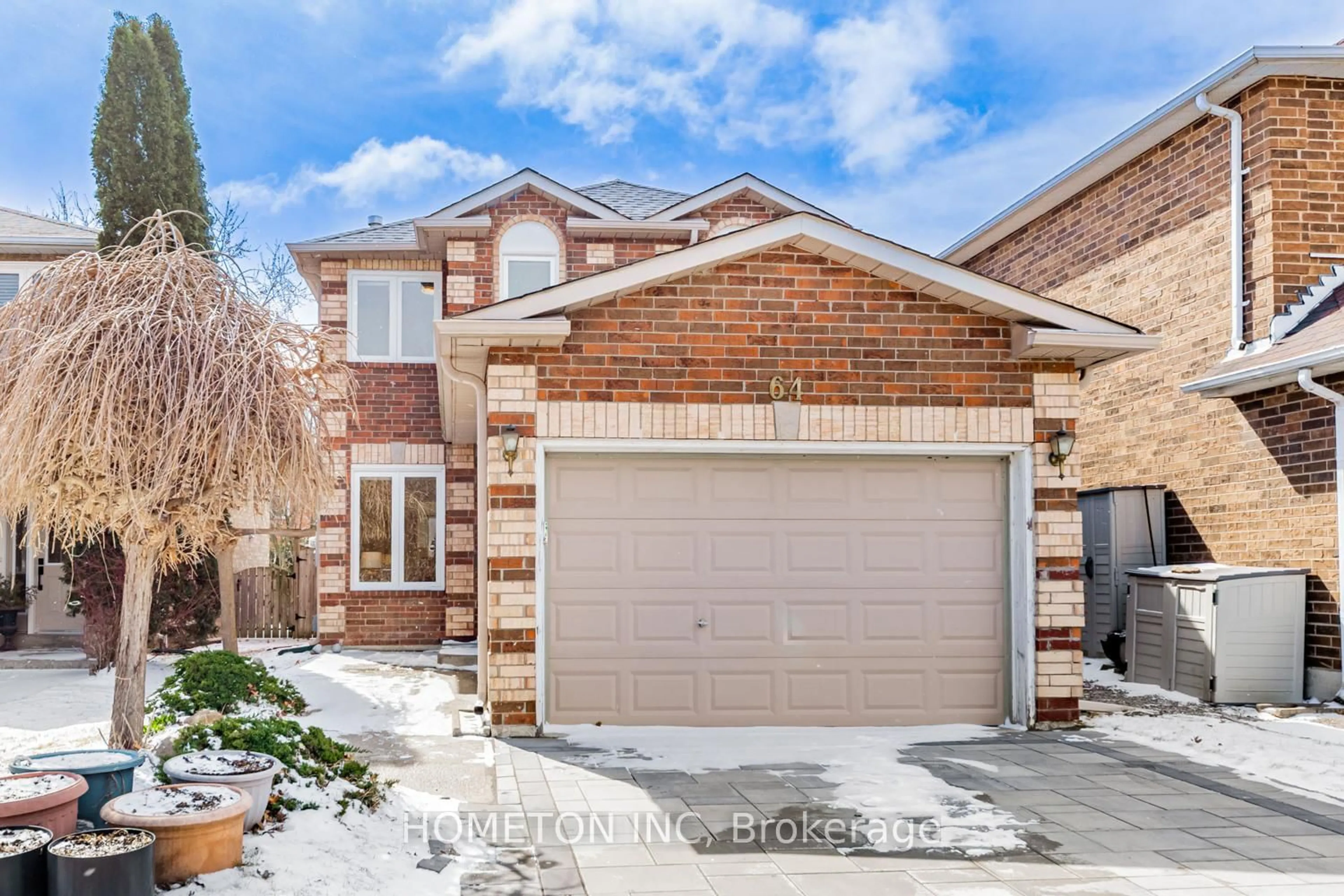 Home with brick exterior material, street for 64 Dunsmore Cres, Richmond Hill Ontario L4C 0C5