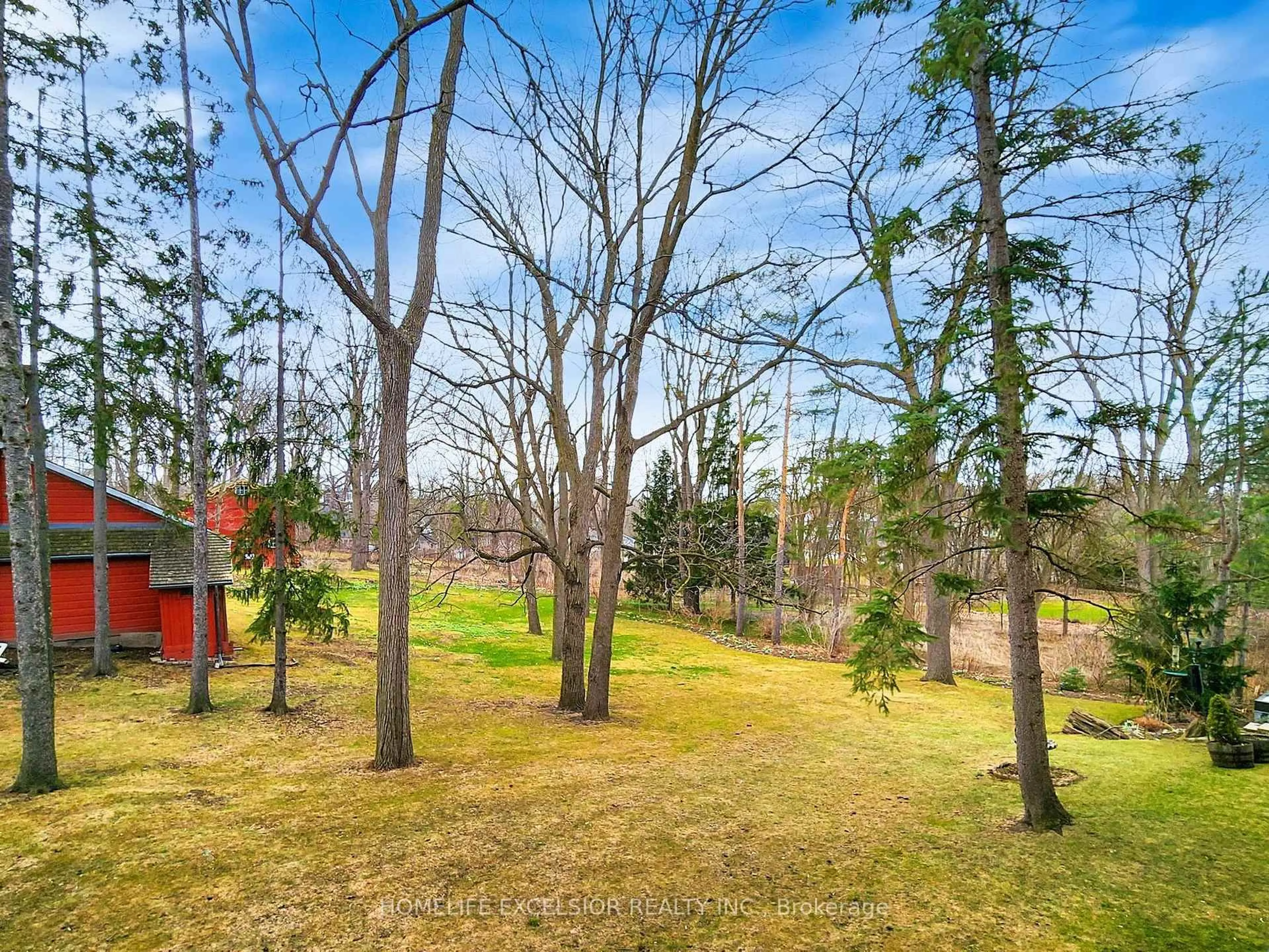 A pic from outside/outdoor area/front of a property/back of a property/a pic from drone, forest/trees view for 15390 Yonge St #203, Aurora Ontario L4G 1N8