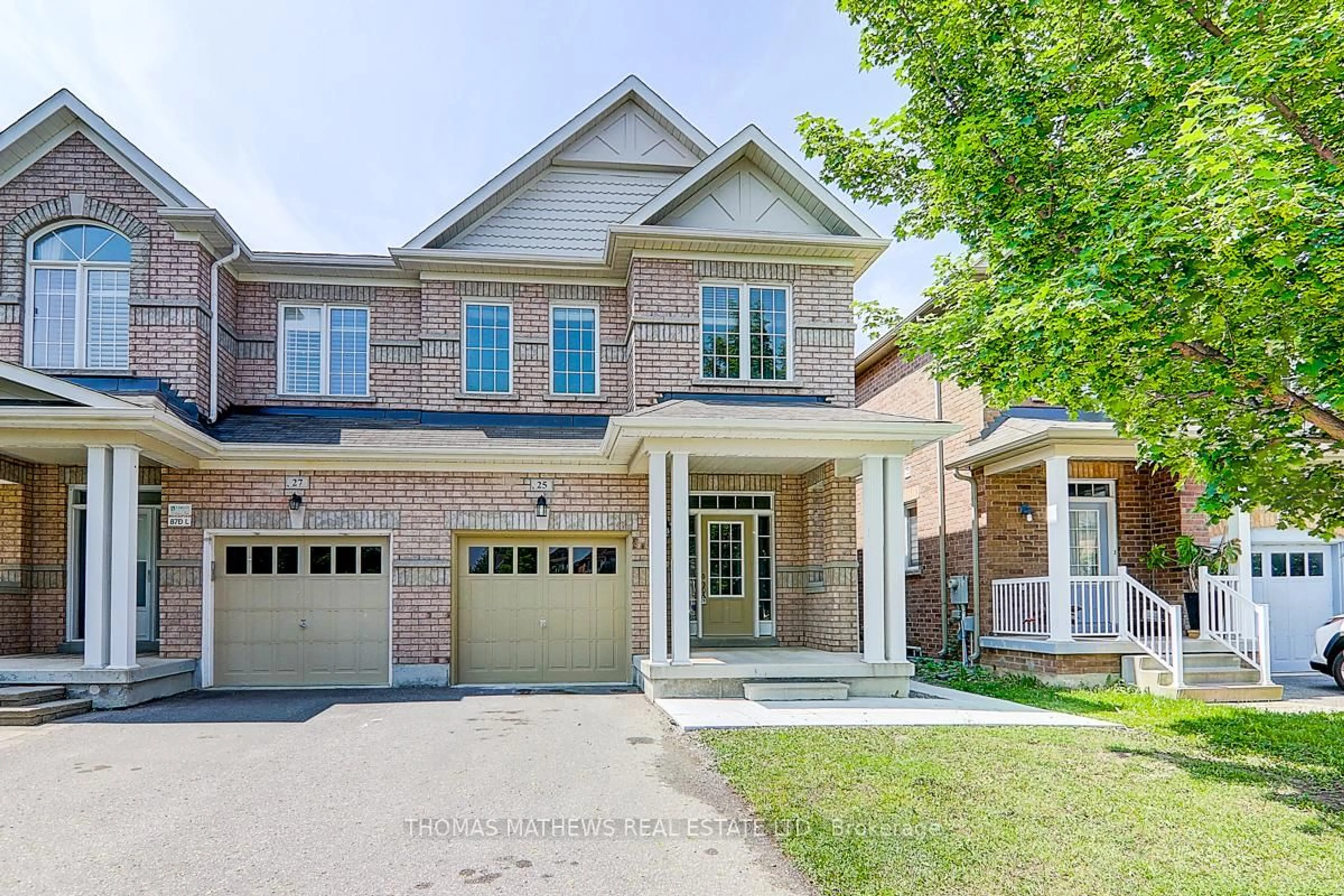 Home with brick exterior material, street for 25 Turnhouse Cres, Markham Ontario L6B 0S5