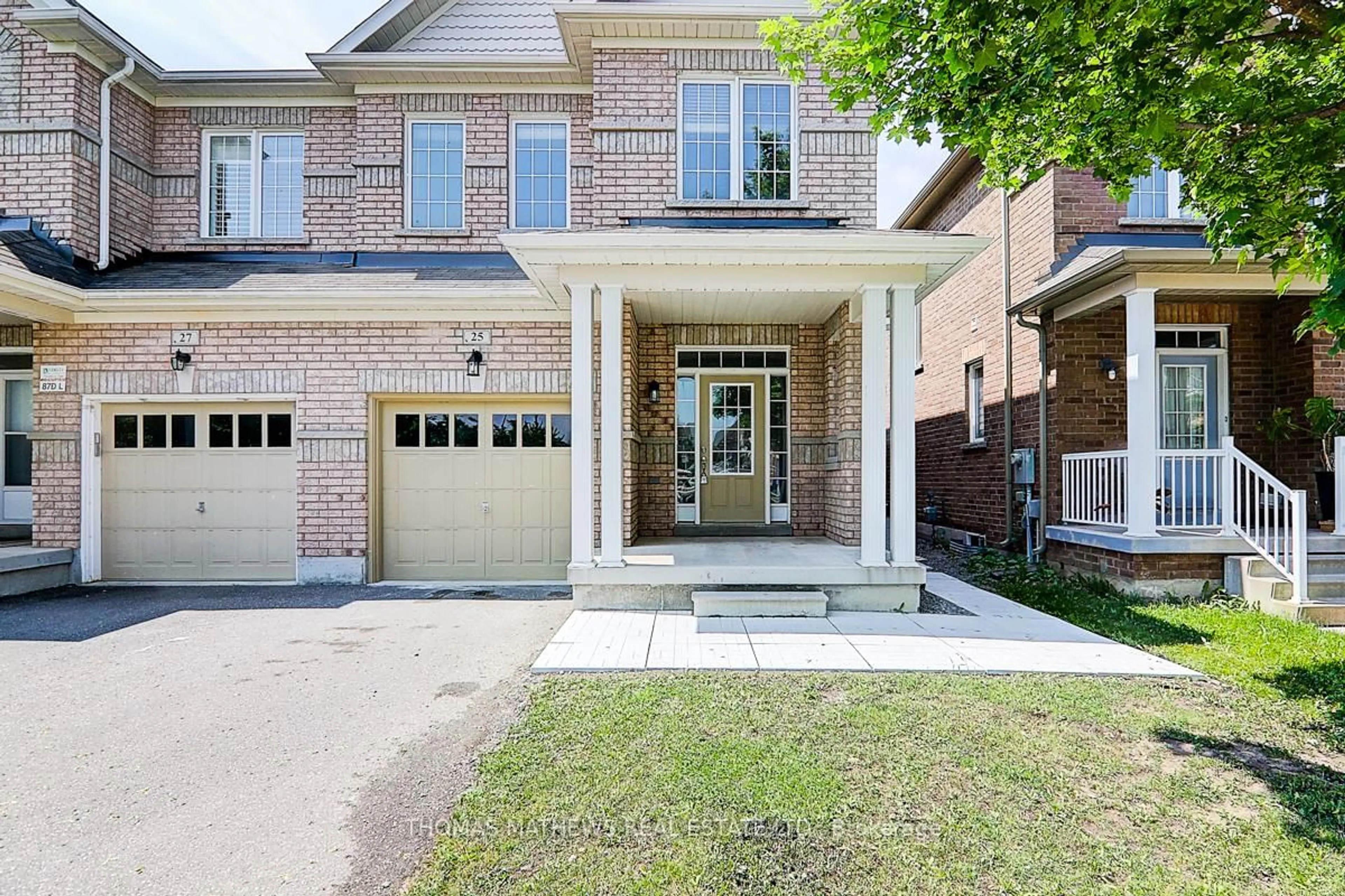 Home with brick exterior material, street for 25 Turnhouse Cres, Markham Ontario L6B 0S5