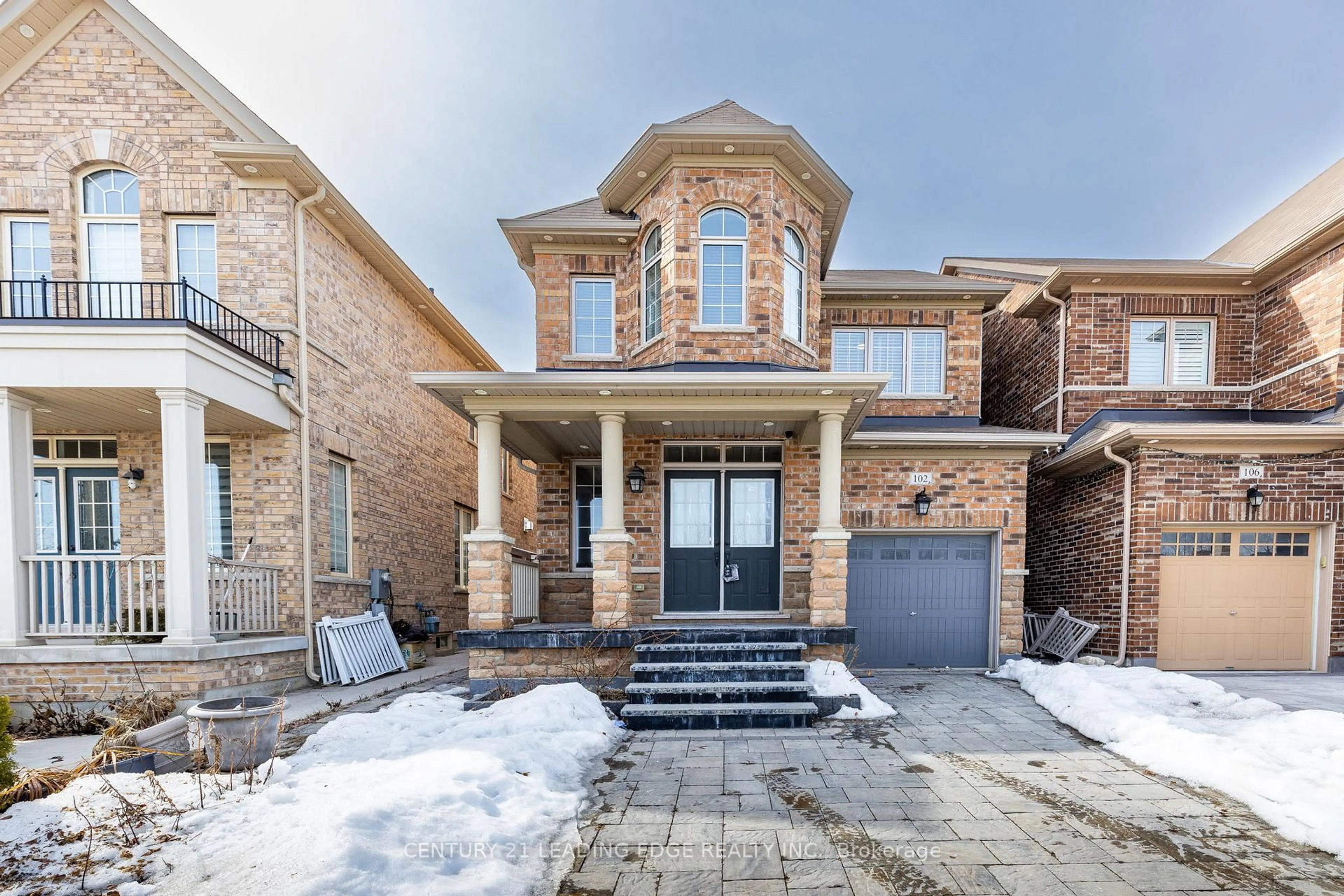 Home with brick exterior material, street for 102 MACTIER Dr, Vaughan Ontario L4H 4T9