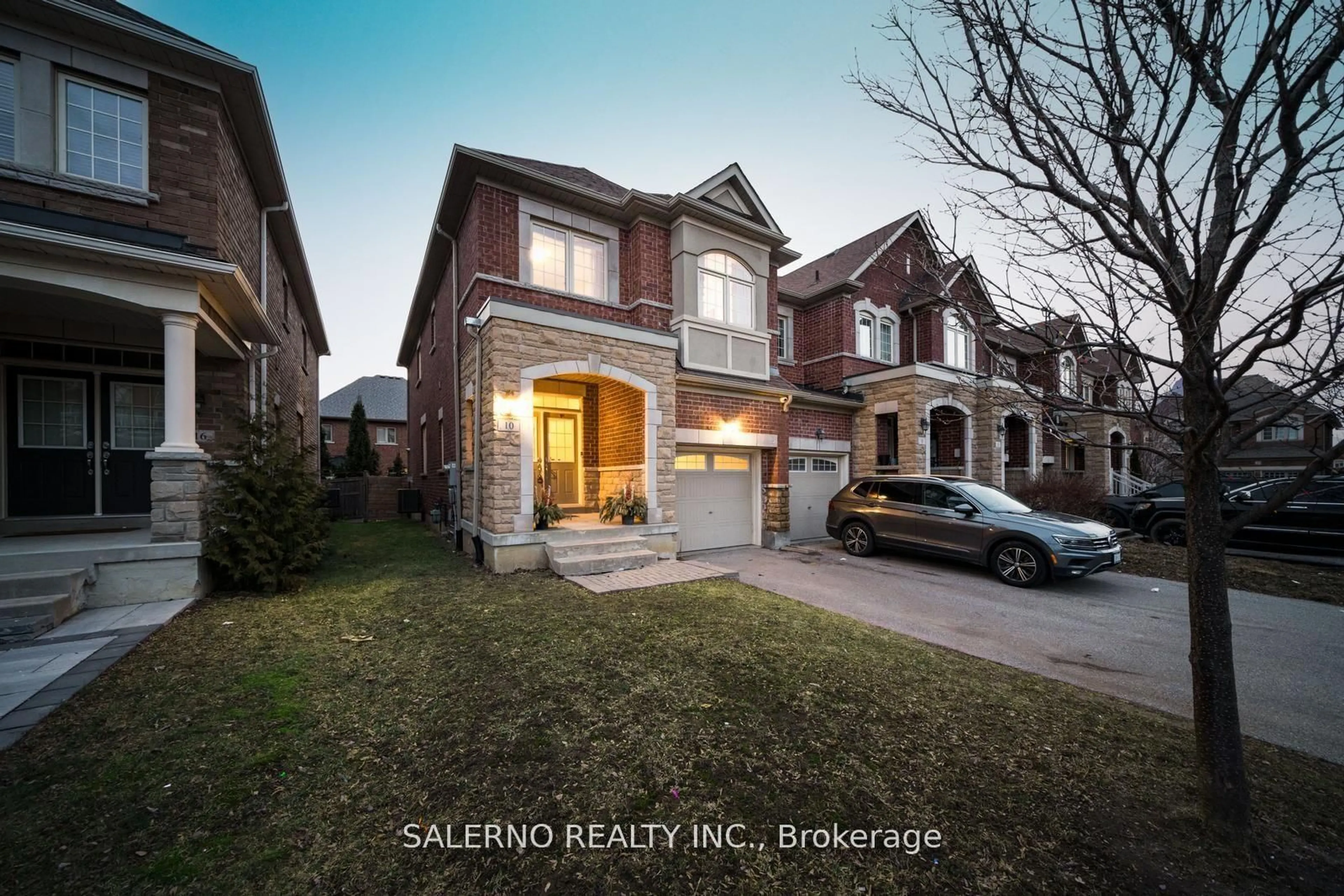 Home with brick exterior material, street for 10 Isherwood Cres, Vaughan Ontario L4L 1A6