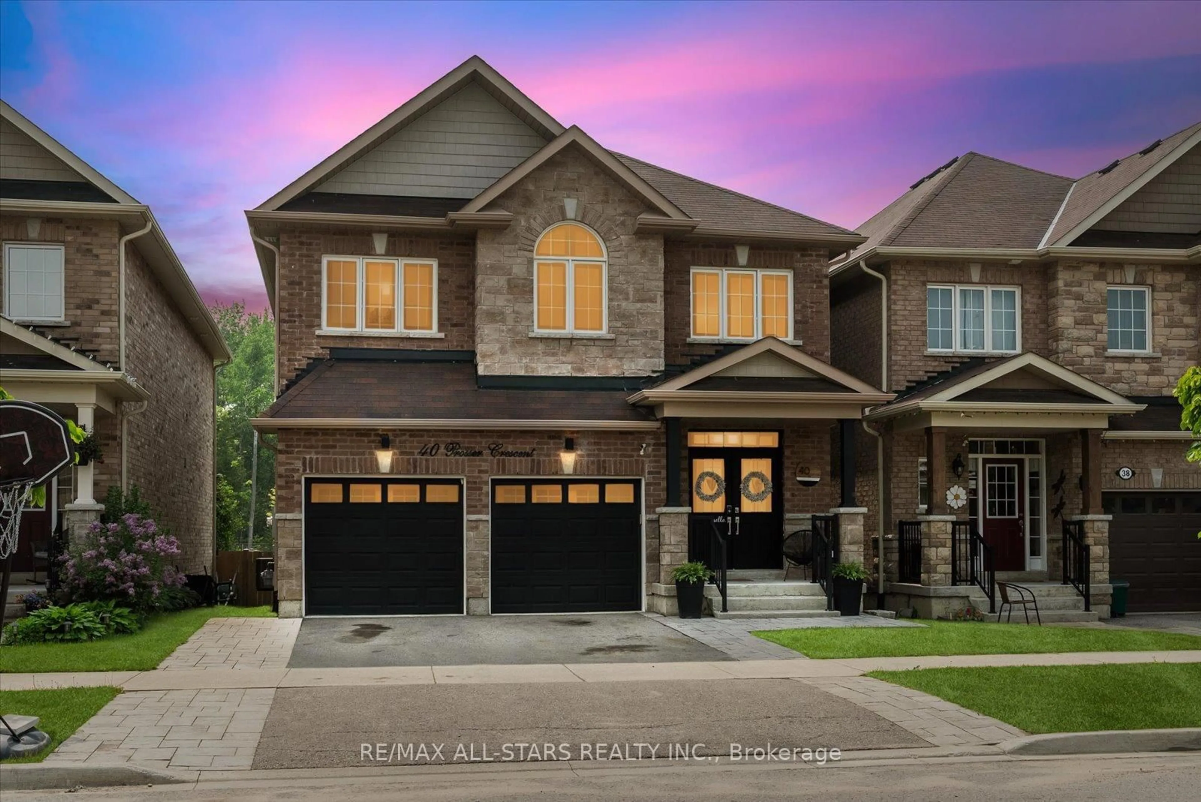 Home with brick exterior material, street for 40 Prosser Cres, Georgina Ontario L0E 1R0