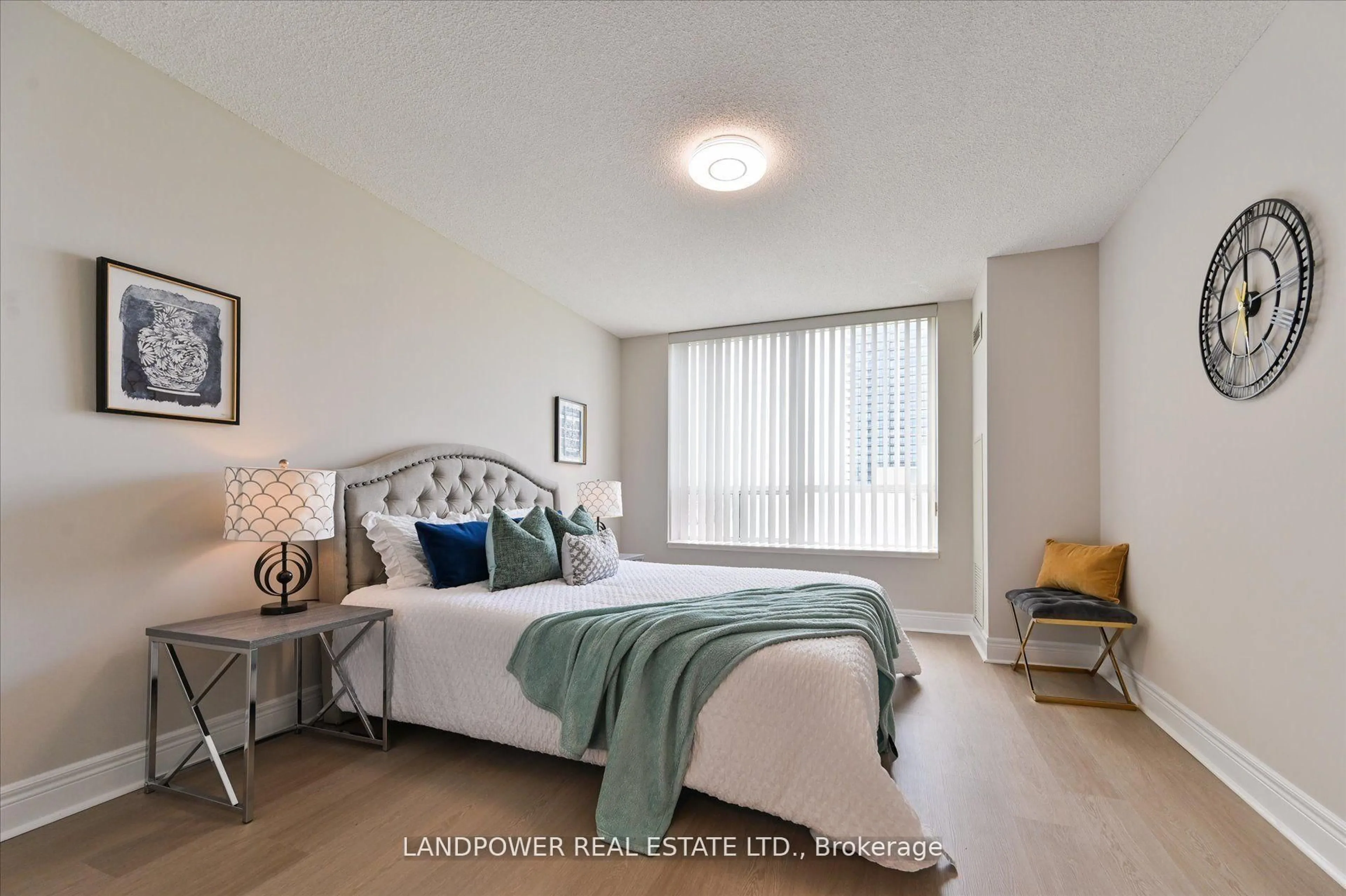 Bedroom with bed, unknown for 48 Suncrest Blvd #310, Markham Ontario L3T 7Y6