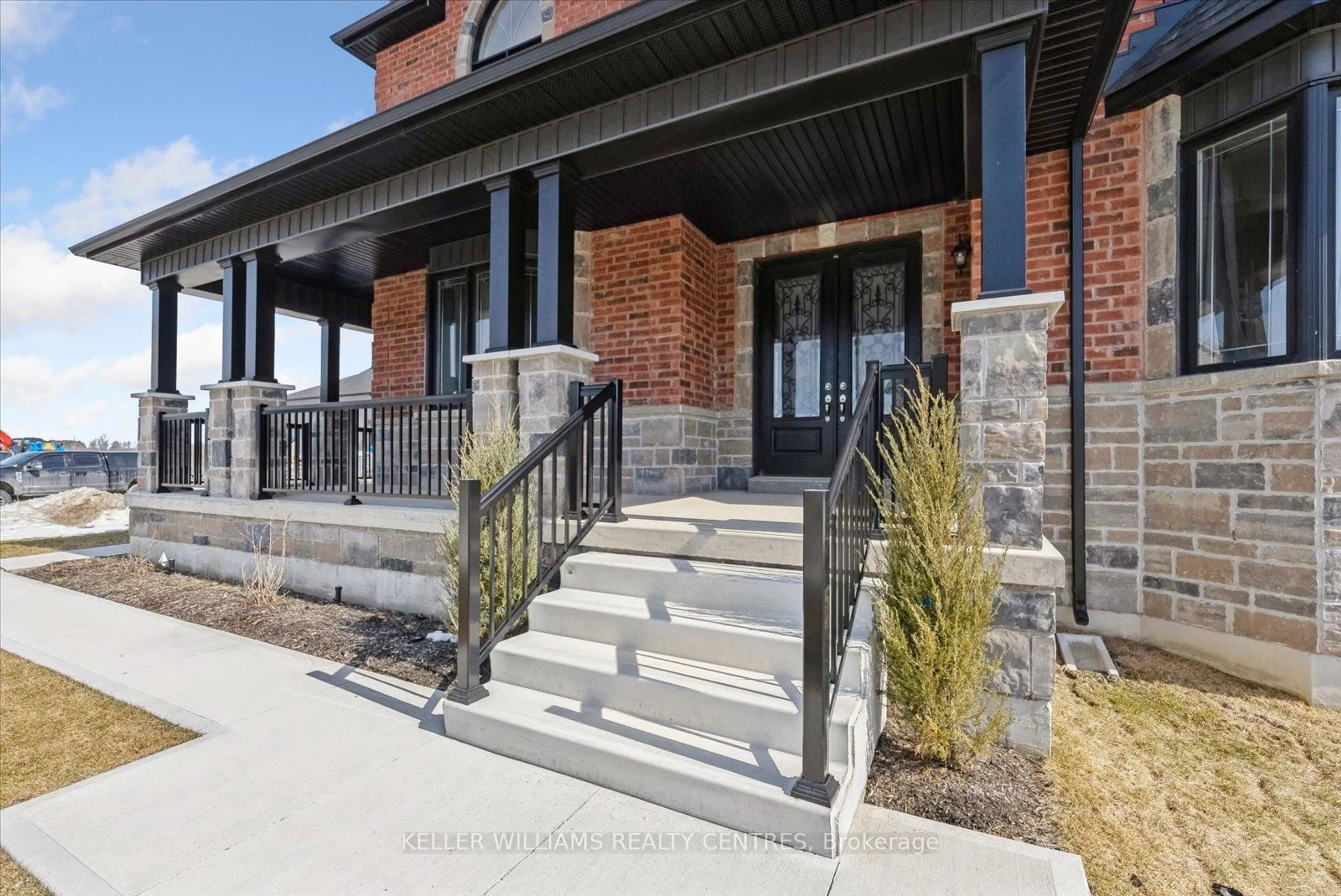 Home with brick exterior material, street for 51 Wood Cres, Essa Ontario L3W 0M5
