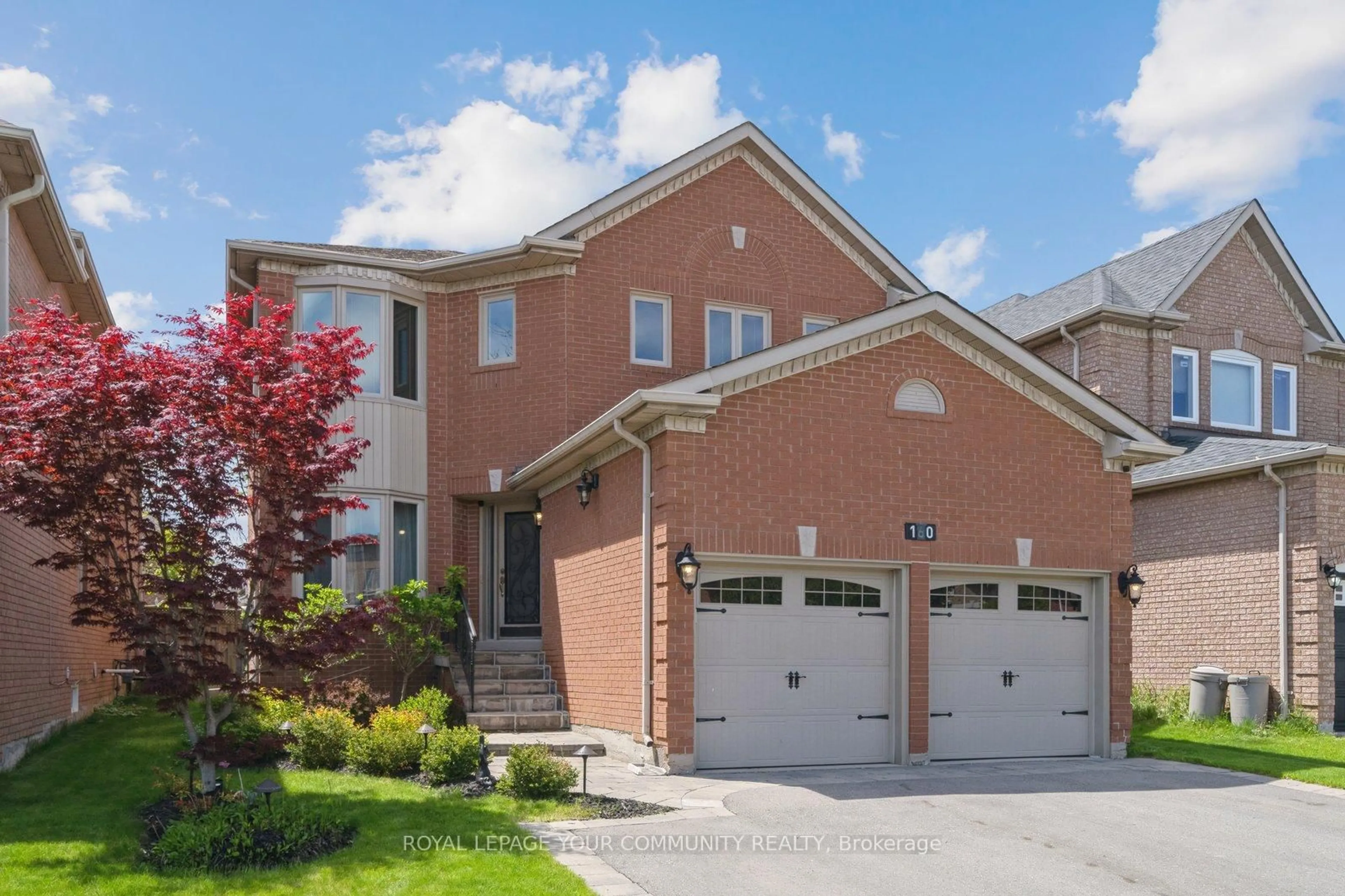Home with brick exterior material, street for 160 Sweet Water Cres, Richmond Hill Ontario L4S 2B5