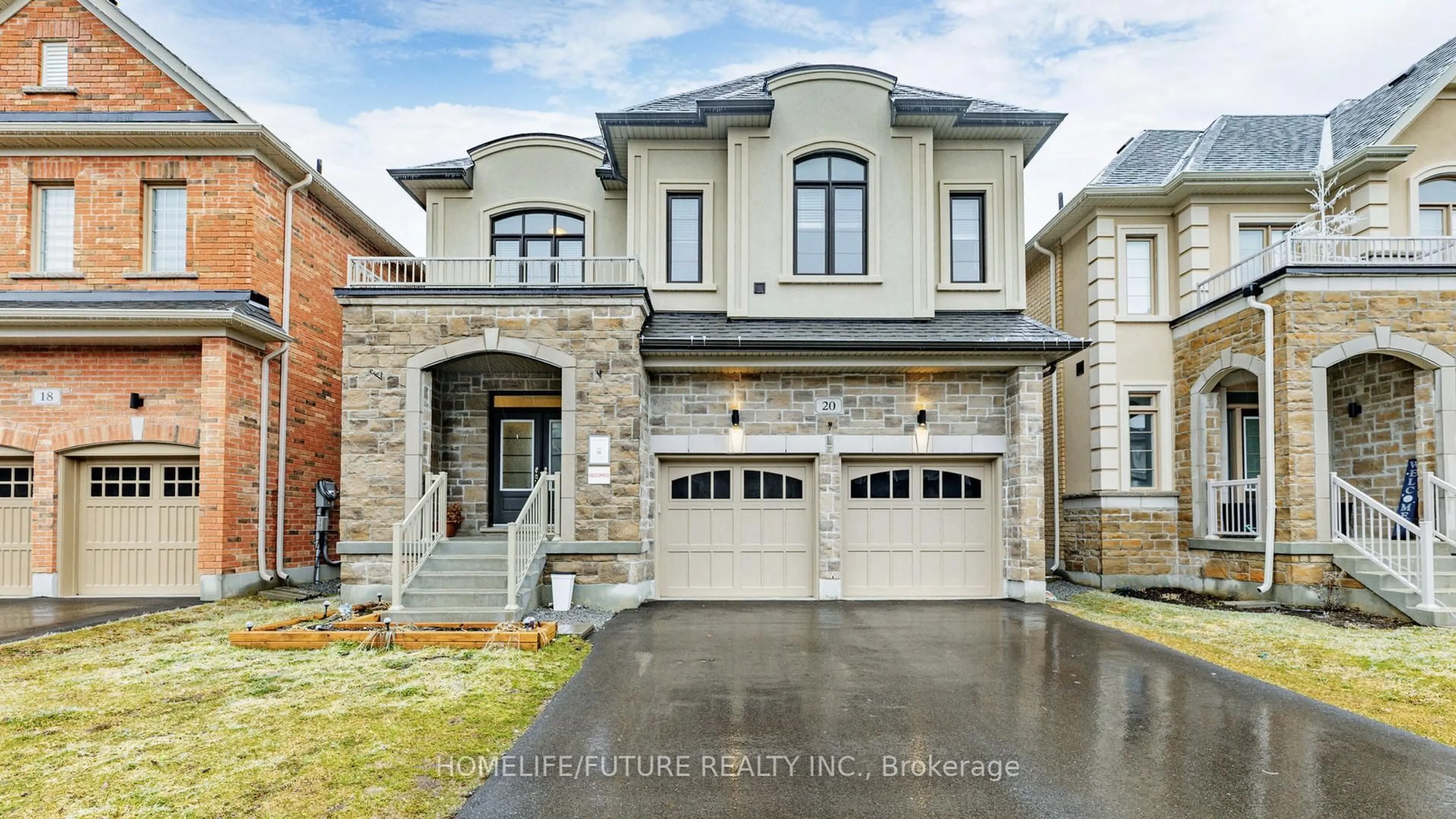Home with brick exterior material, street for 20 Valleo St, Georgina Ontario L4P 0J9