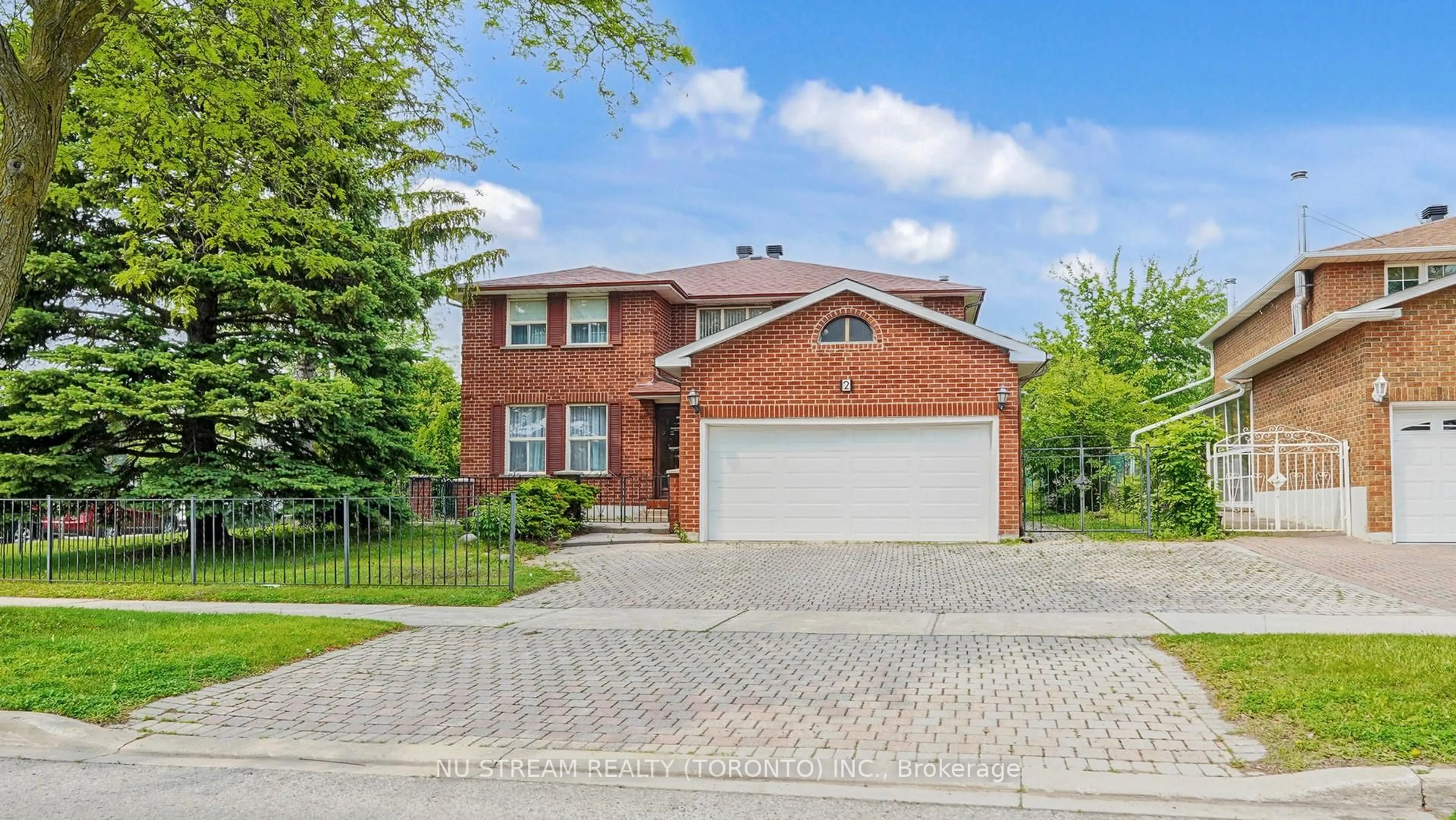 Home with brick exterior material, street for 2 Winston Rd, Markham Ontario L3R 7C9