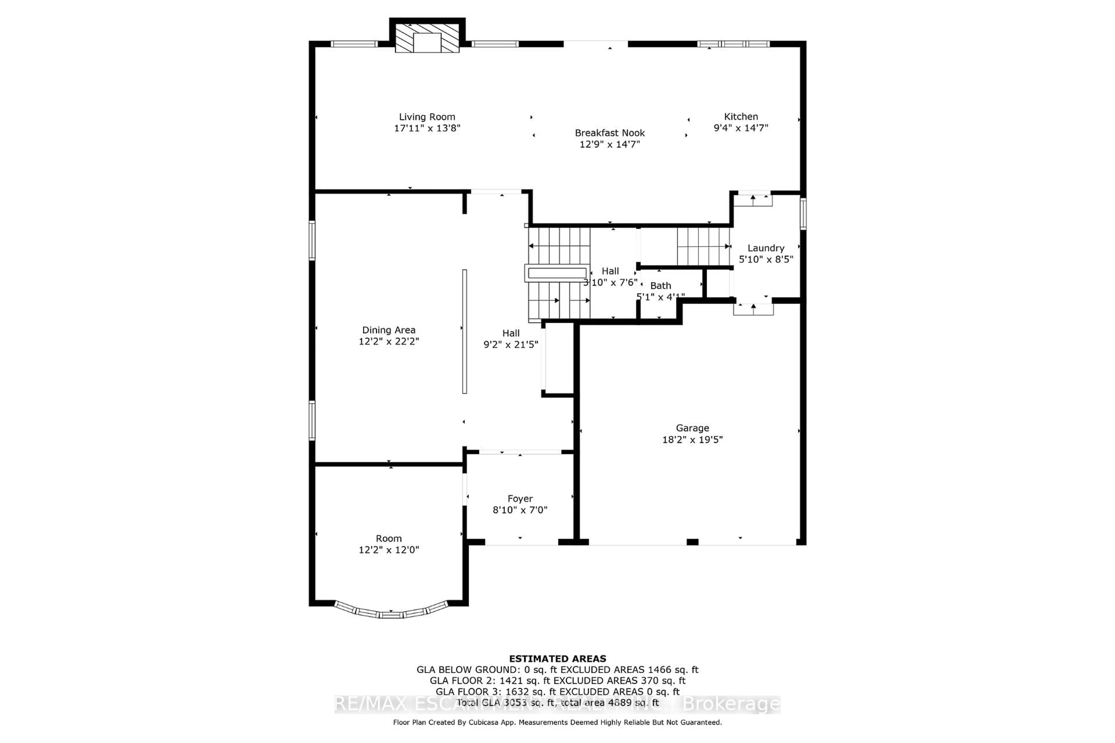 Floor plan for 23 Grubin Ave, Whitchurch-Stouffville Ontario L4A 0C4