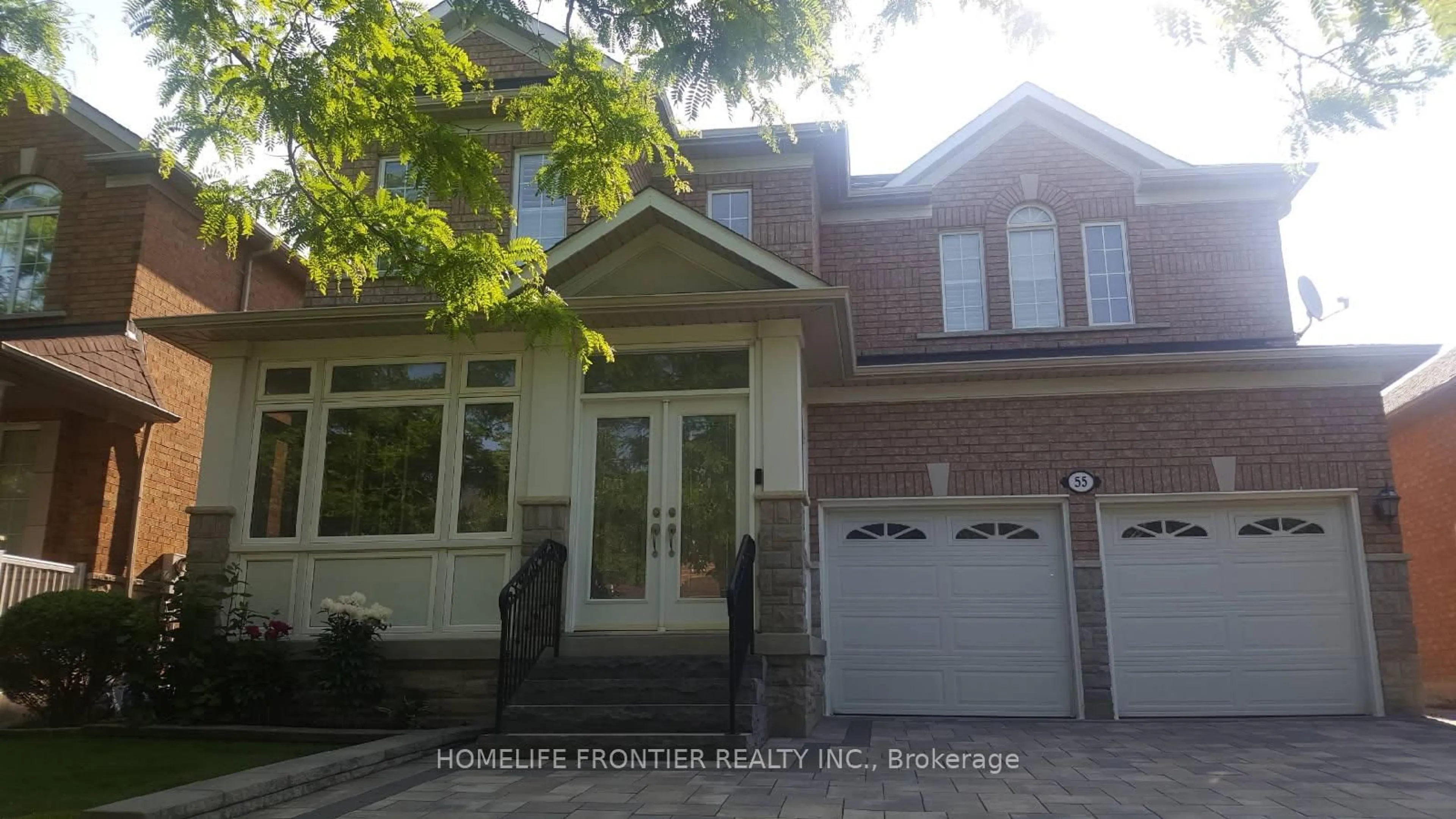 Home with brick exterior material, street for 55 Forecastle Rd, Vaughan Ontario L4K 5H9