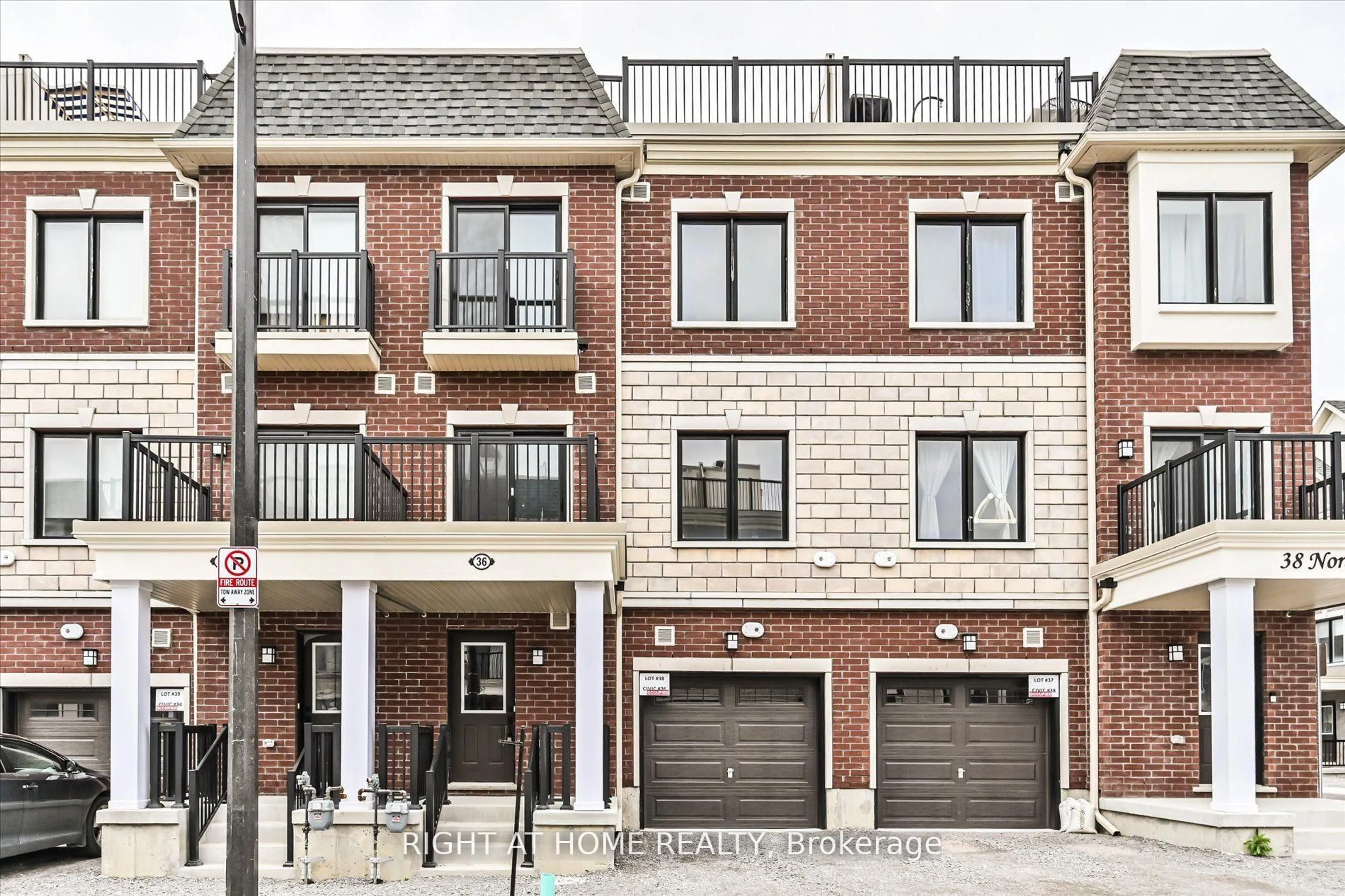 Home with brick exterior material, street for 36 Nordic Lane, Whitchurch-Stouffville Ontario L4A 4W8