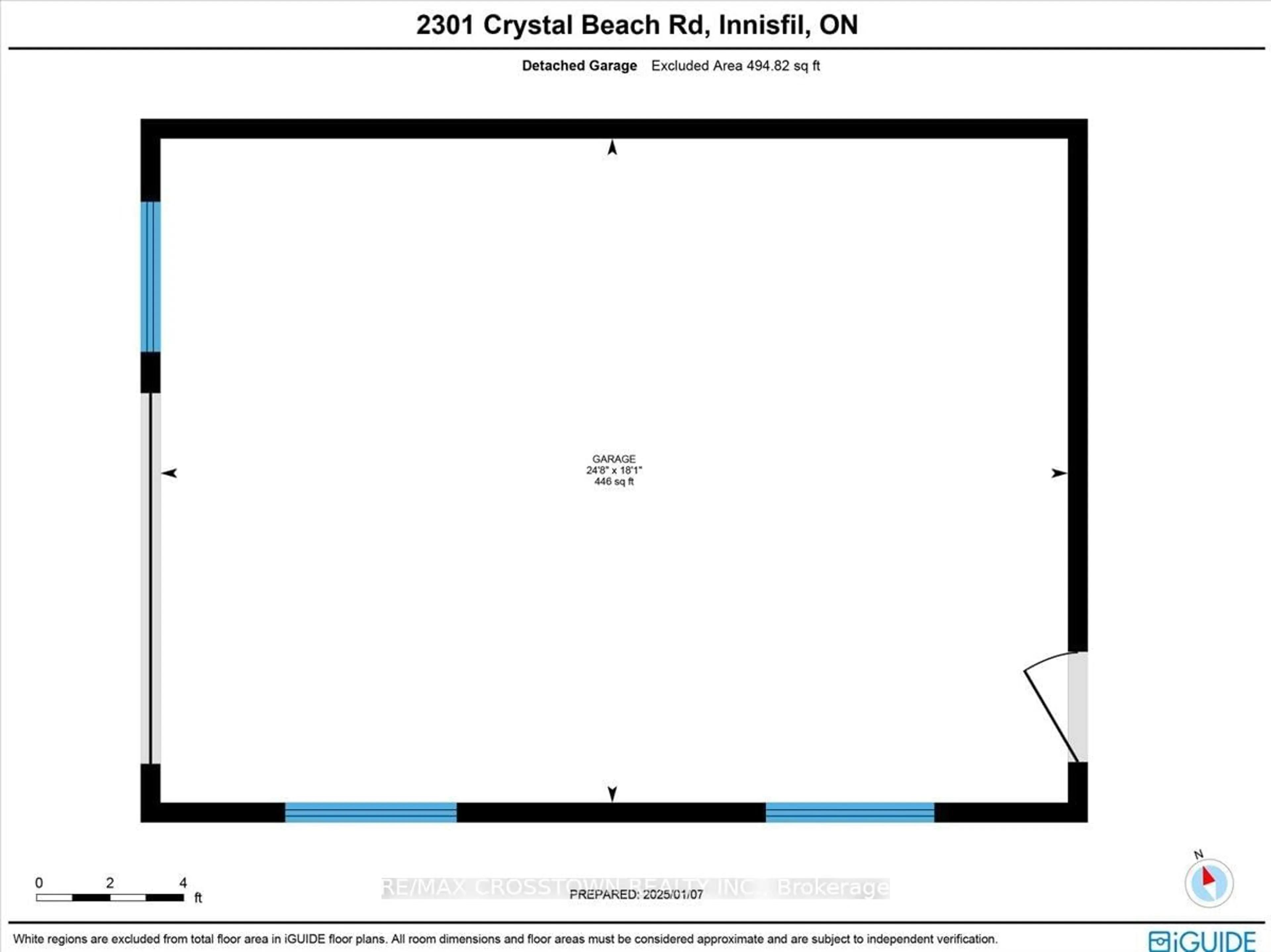 Floor plan for 2301 CRYSTAL BEACH Rd, Innisfil Ontario L9S 3W8