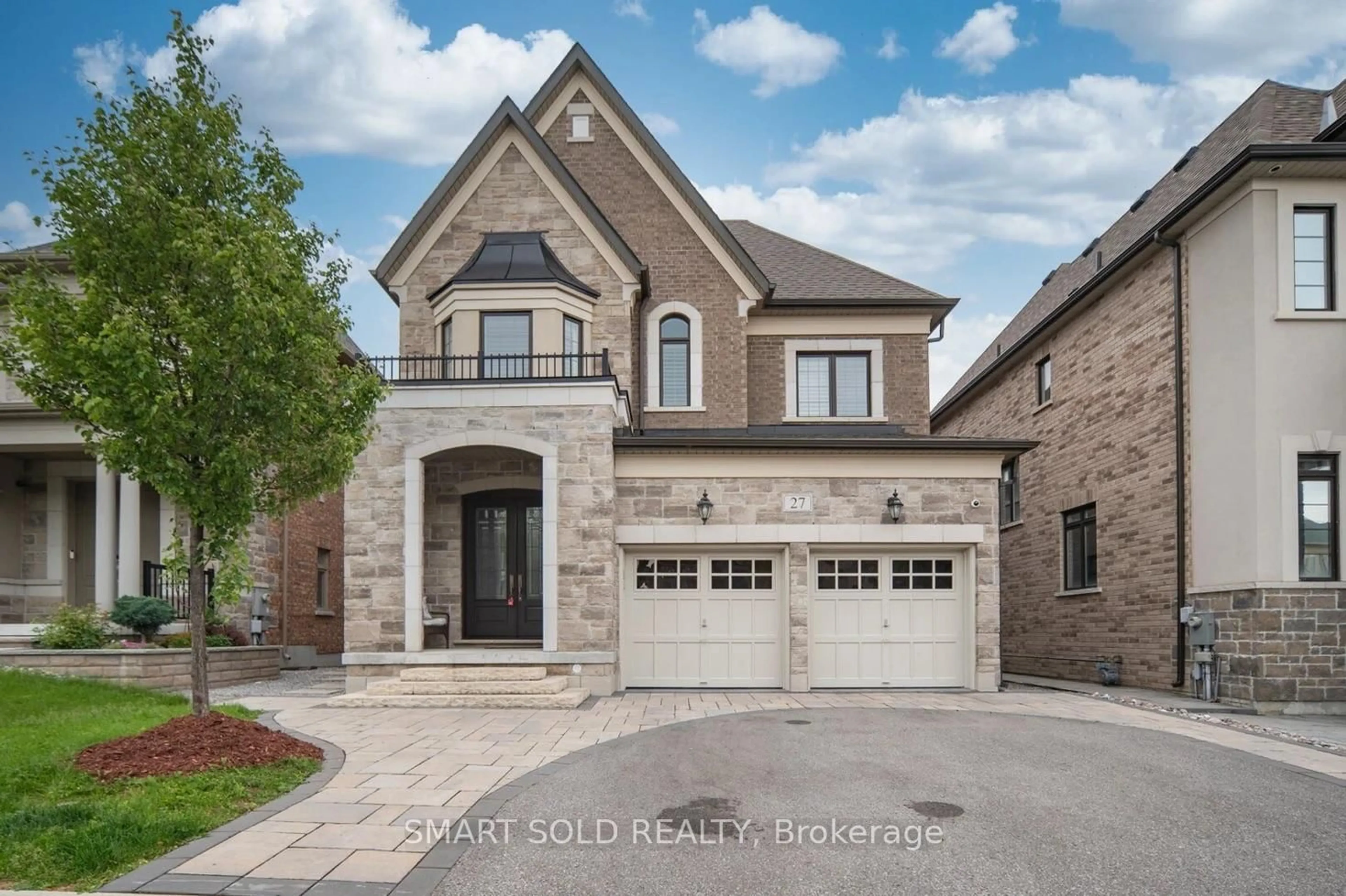 Home with brick exterior material, street for 27 Alex Black St, Vaughan Ontario L6A 5A2