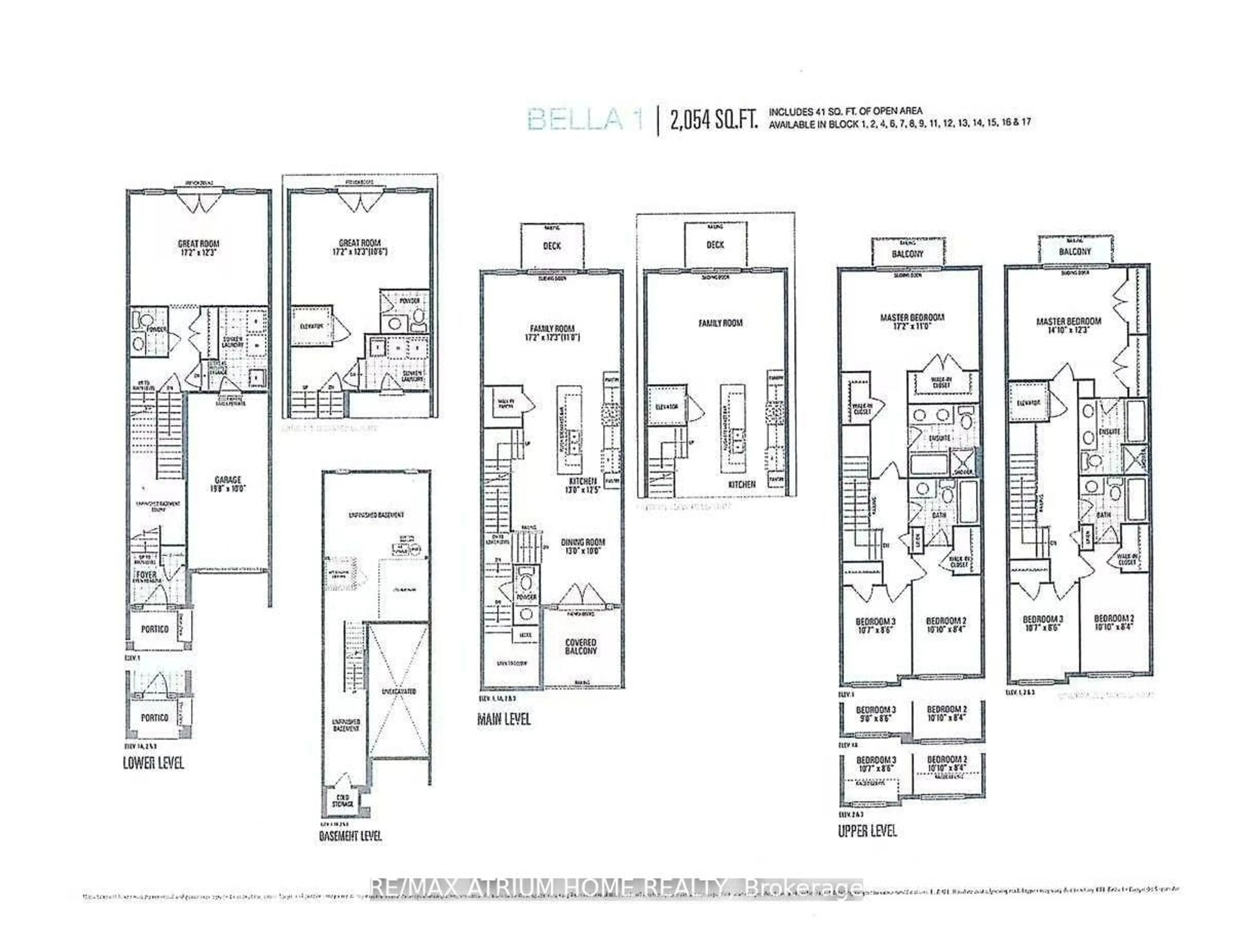 Floor plan for 143 Arianna Cres, Vaughan Ontario L6A 4Z9