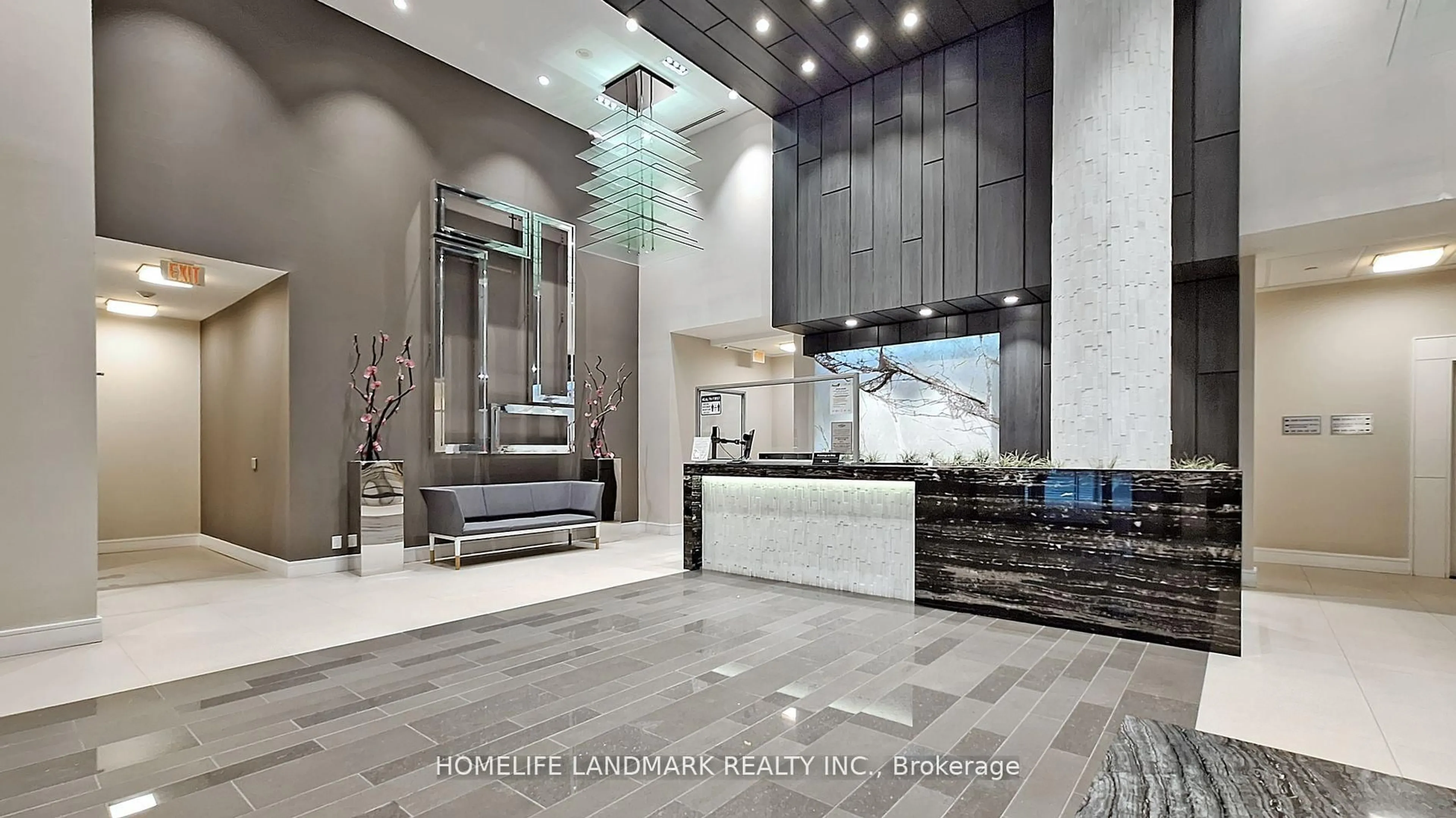 Lobby for 9191 Yonge St #707 SW, Richmond Hill Ontario L4C 1E2