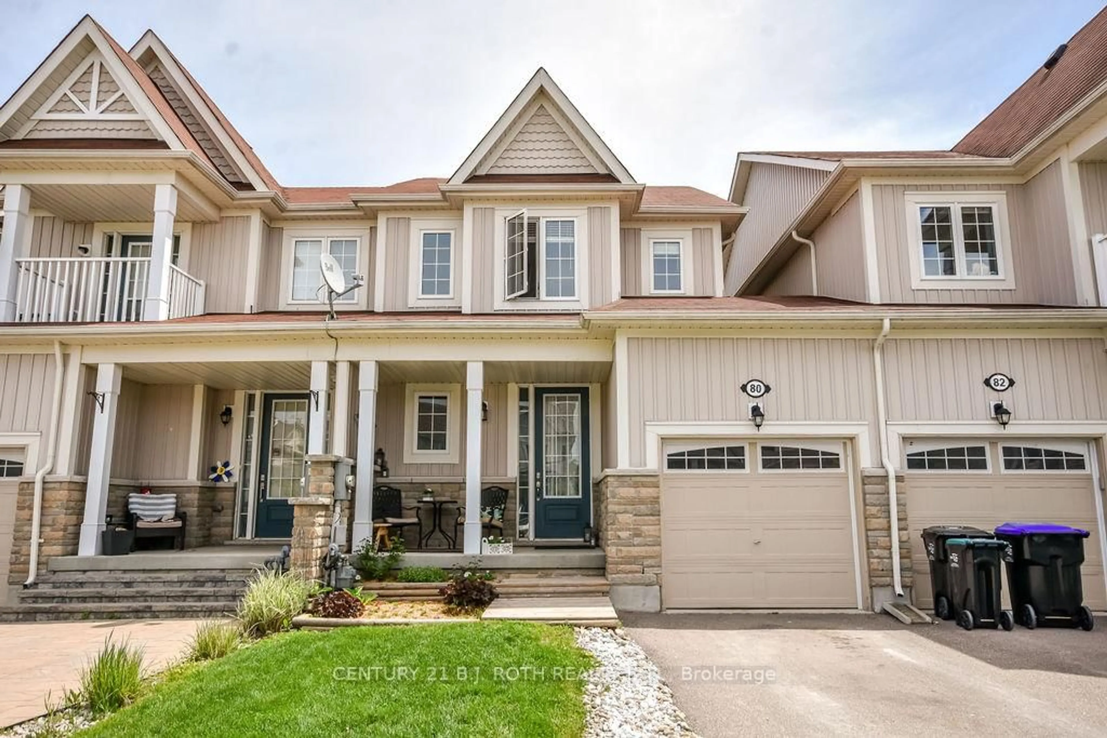 Home with brick exterior material, street for 80 Blanchard Cres, Essa Ontario L3W 0M9