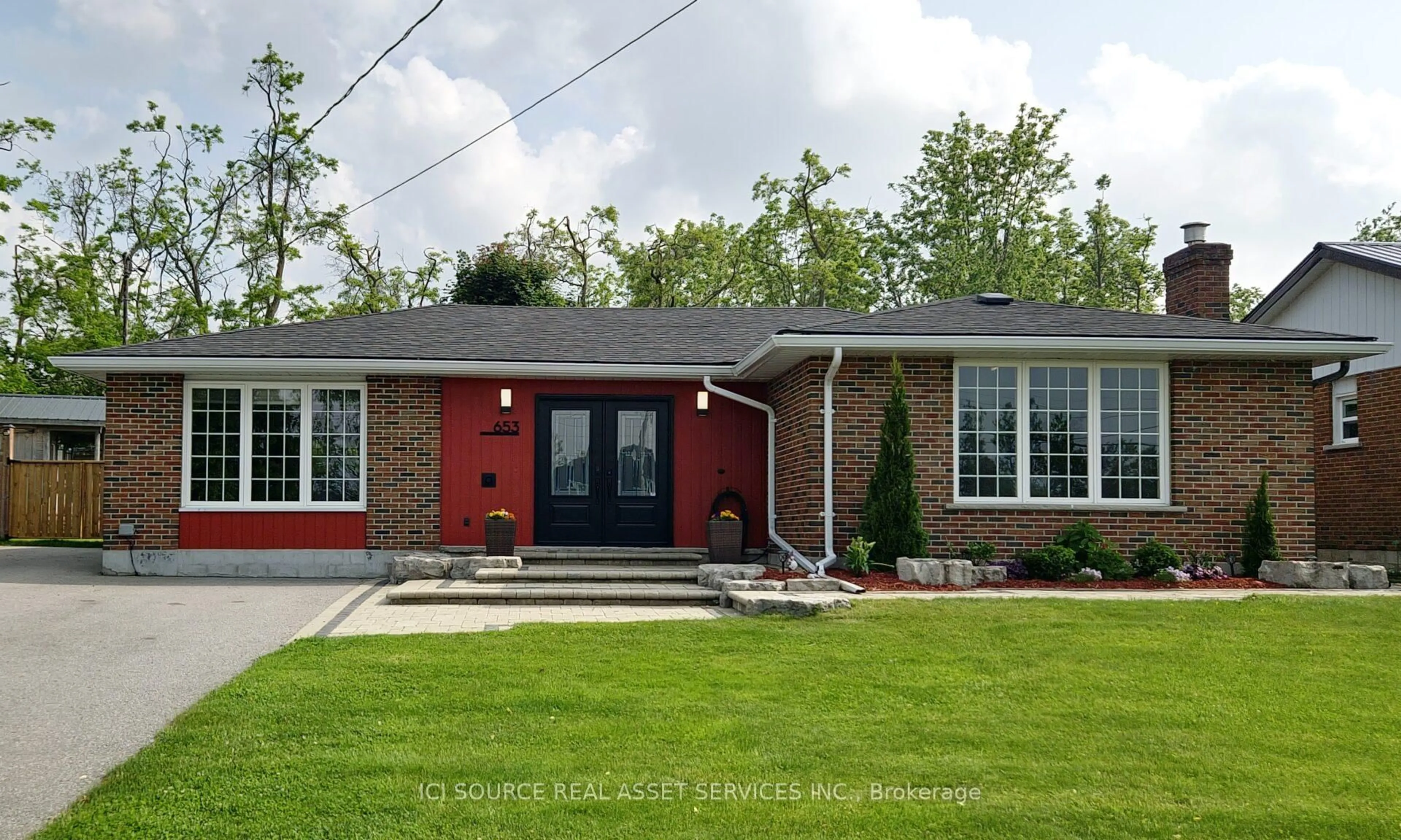 Home with brick exterior material, street for 653 Simcoe St, Brock Ontario L0K 1A0