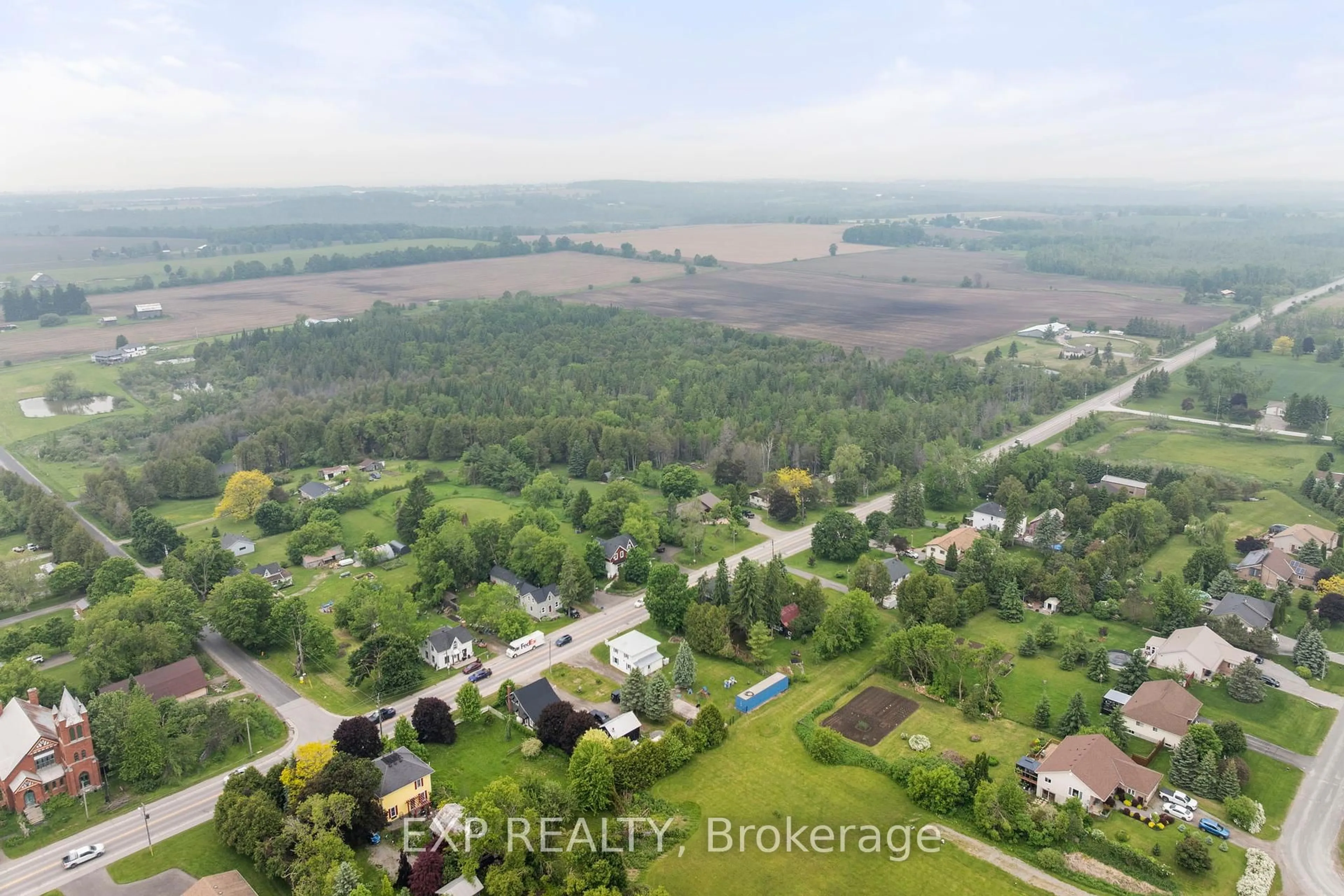 A pic from outside/outdoor area/front of a property/back of a property/a pic from drone, water/lake/river/ocean view for 11027 Simcoe St, Brock Ontario L0C 1H0