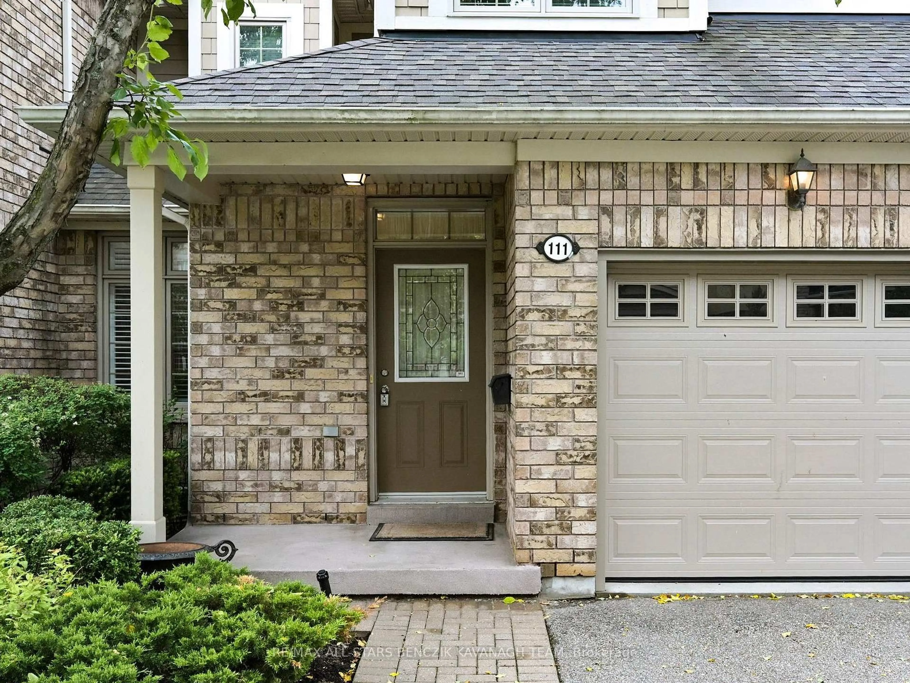Home with brick exterior material, street for 111 Louisbourg Way, Markham Ontario L6E 2A2
