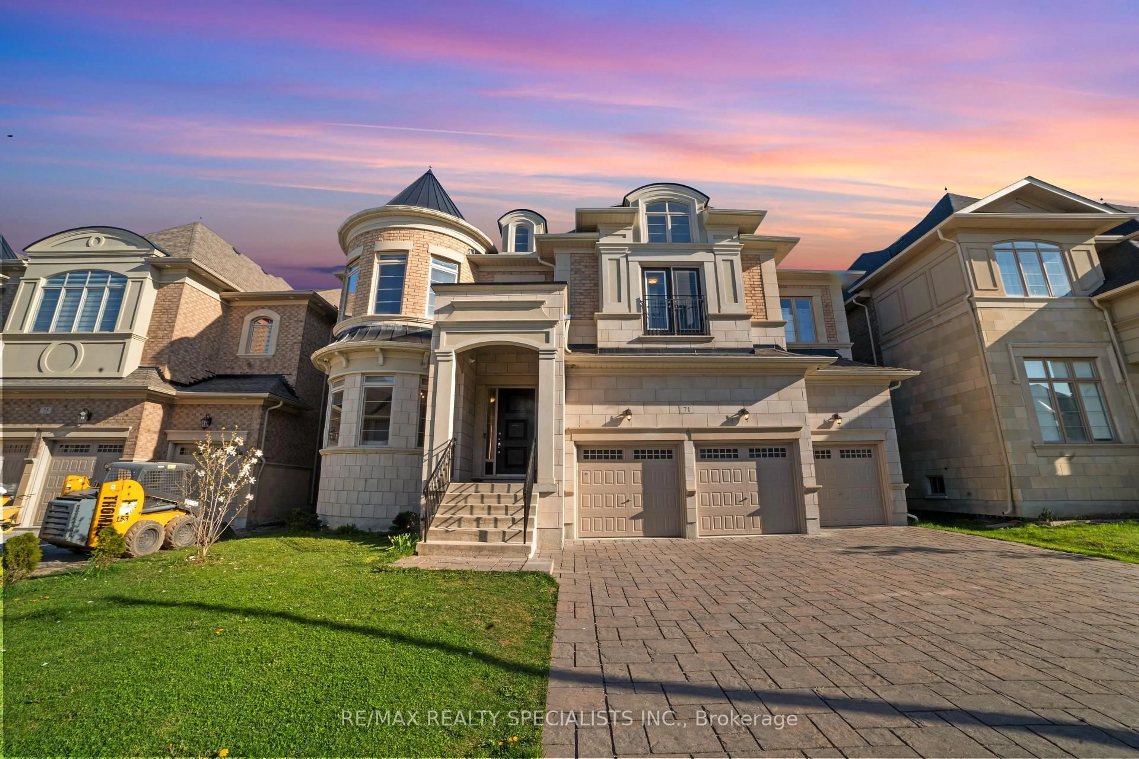 Home with brick exterior material, street for 71 Nave St, Vaughan Ontario L4H 3N5