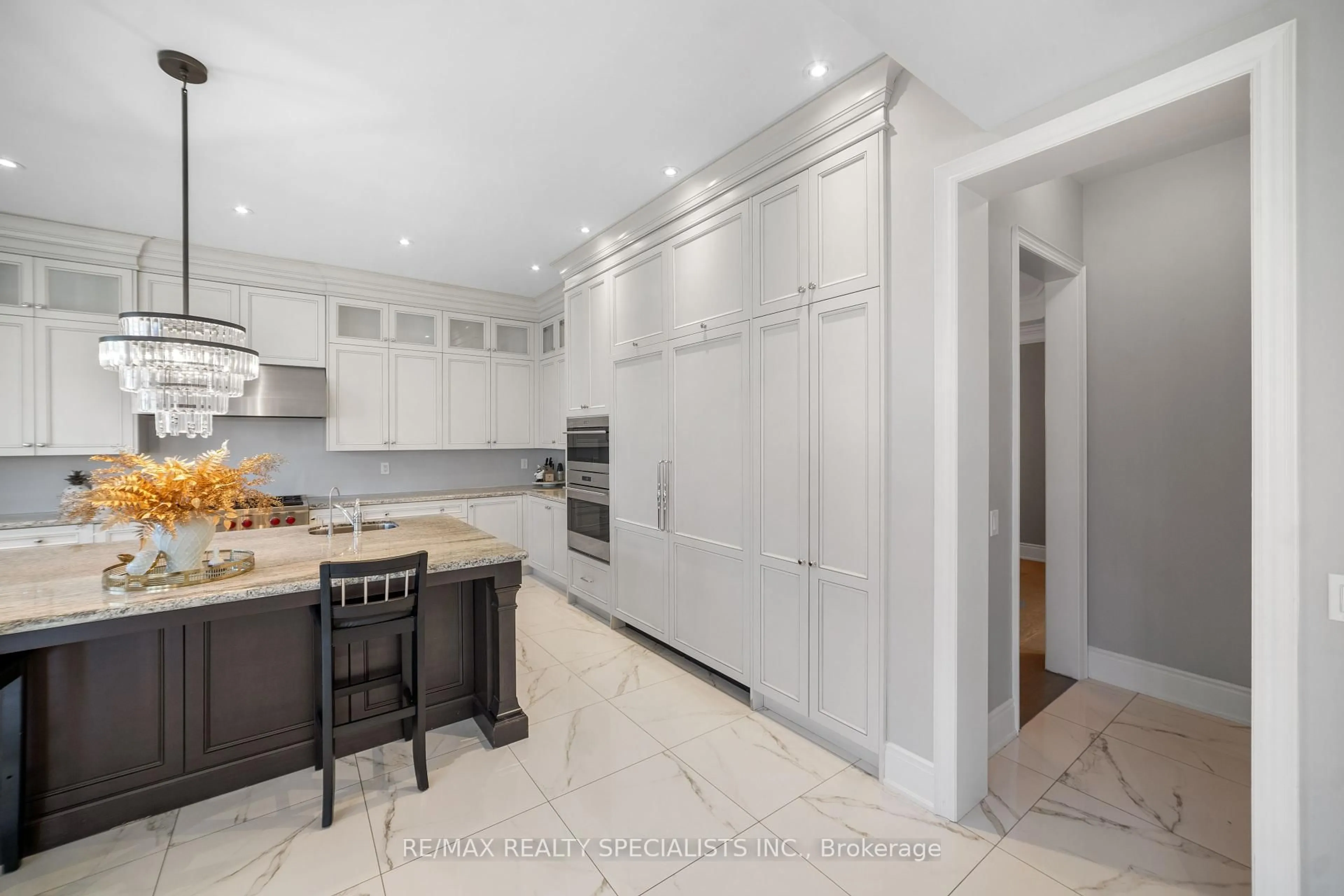 Contemporary kitchen, ceramic/tile floor for 71 Nave St, Vaughan Ontario L4H 3N5