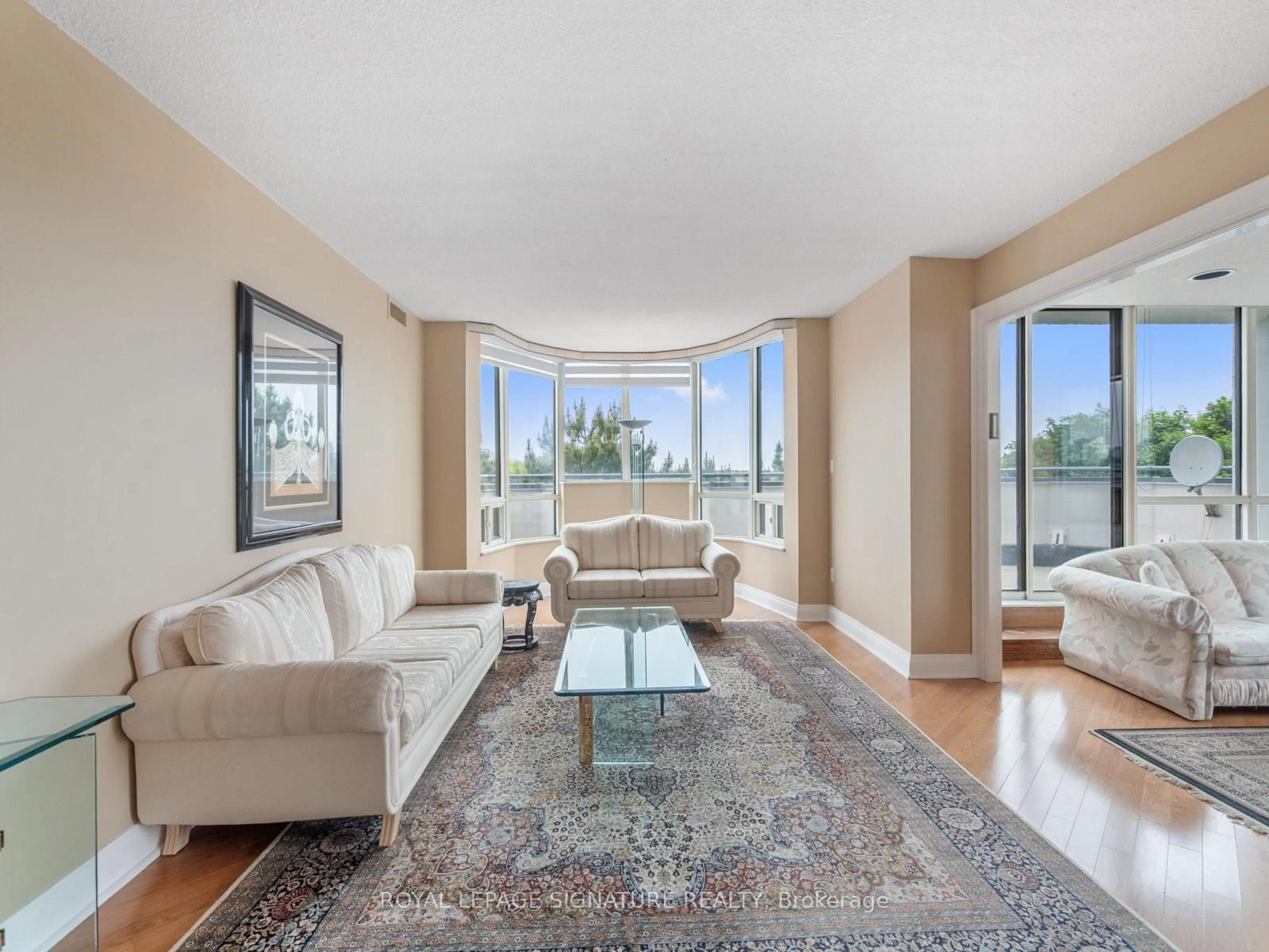 Living room with furniture, unknown for 333 Clark Ave #714, Vaughan Ontario L4J 7K4