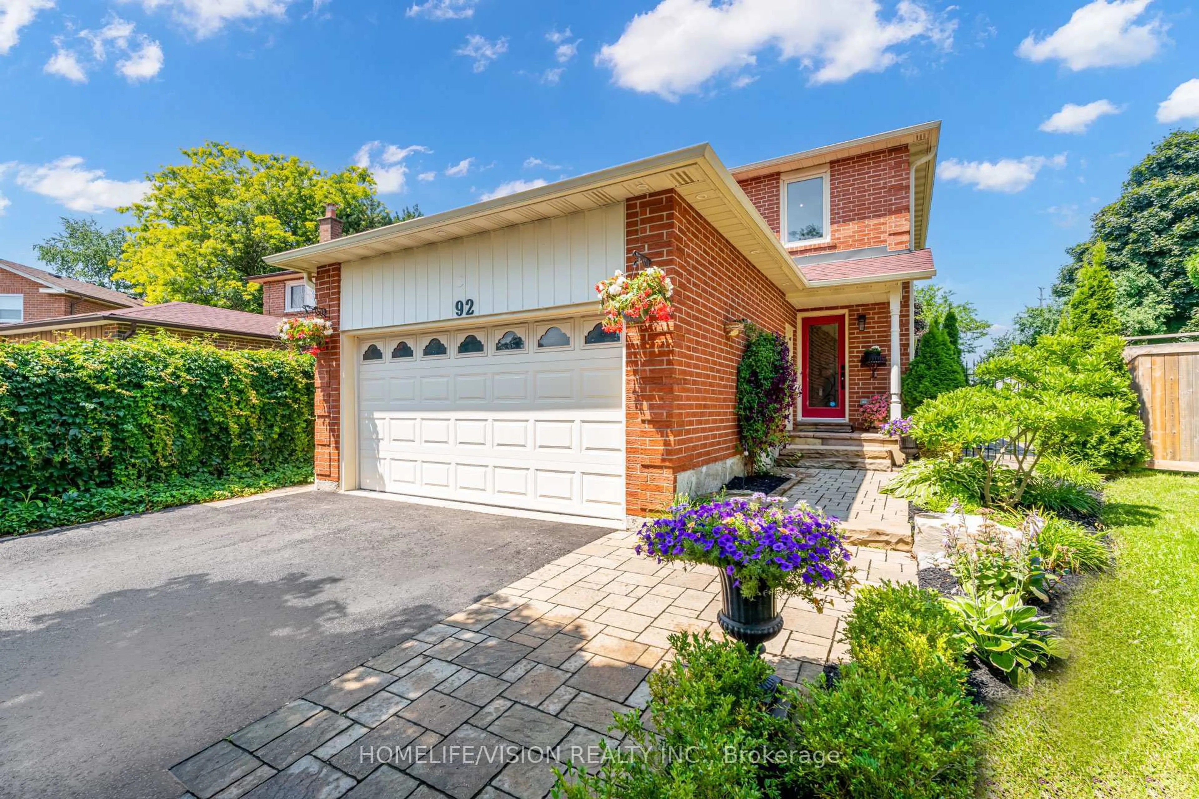 Home with brick exterior material, street for 92 Trothen Circ, Markham Ontario L3P 4H6