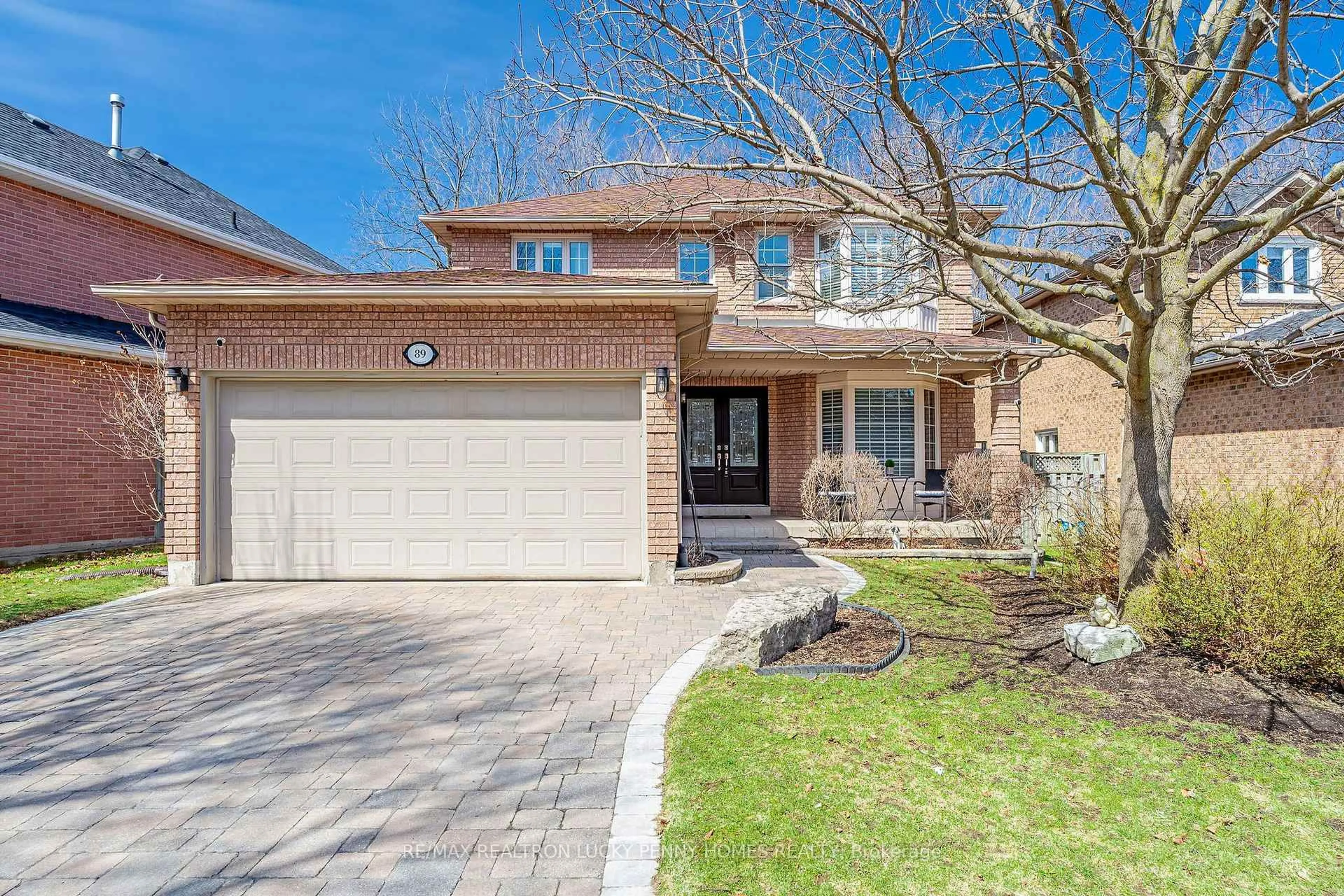 Home with brick exterior material, street for 89 Havagal Cres, Markham Ontario L3P 7G7