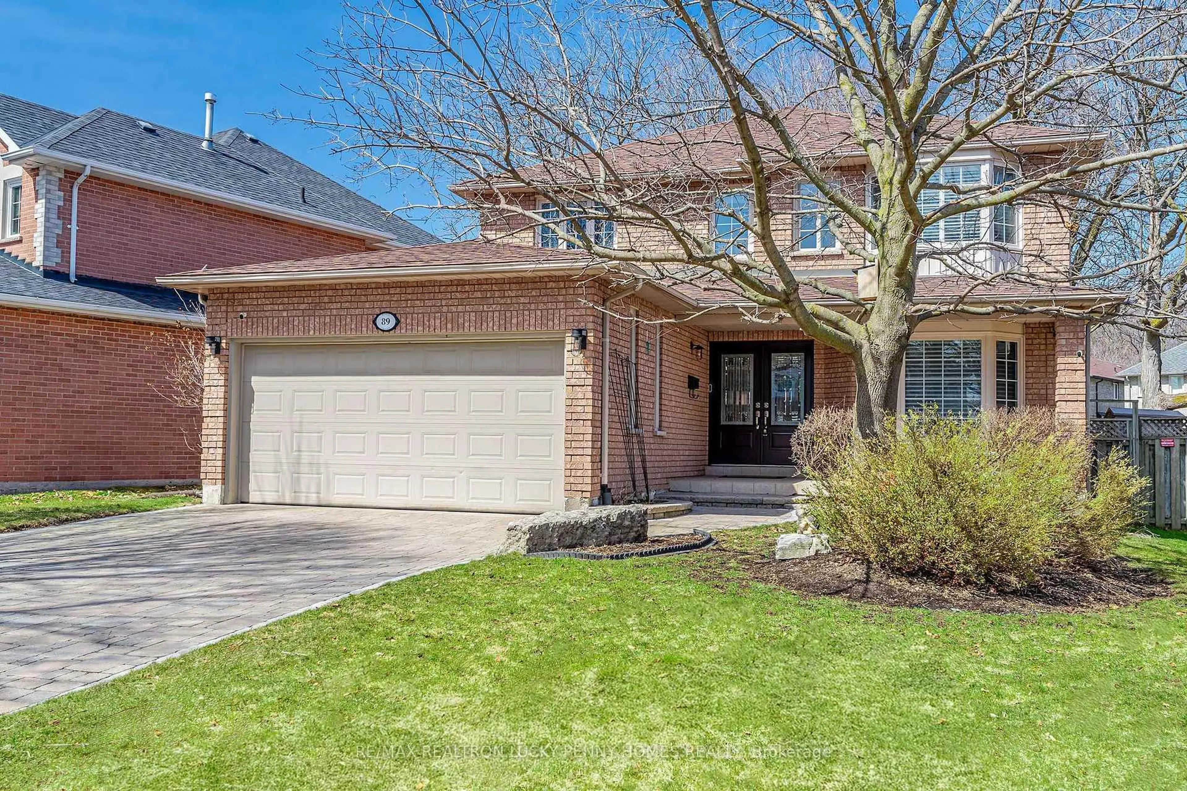 Home with brick exterior material, street for 89 Havagal Cres, Markham Ontario L3P 7G7
