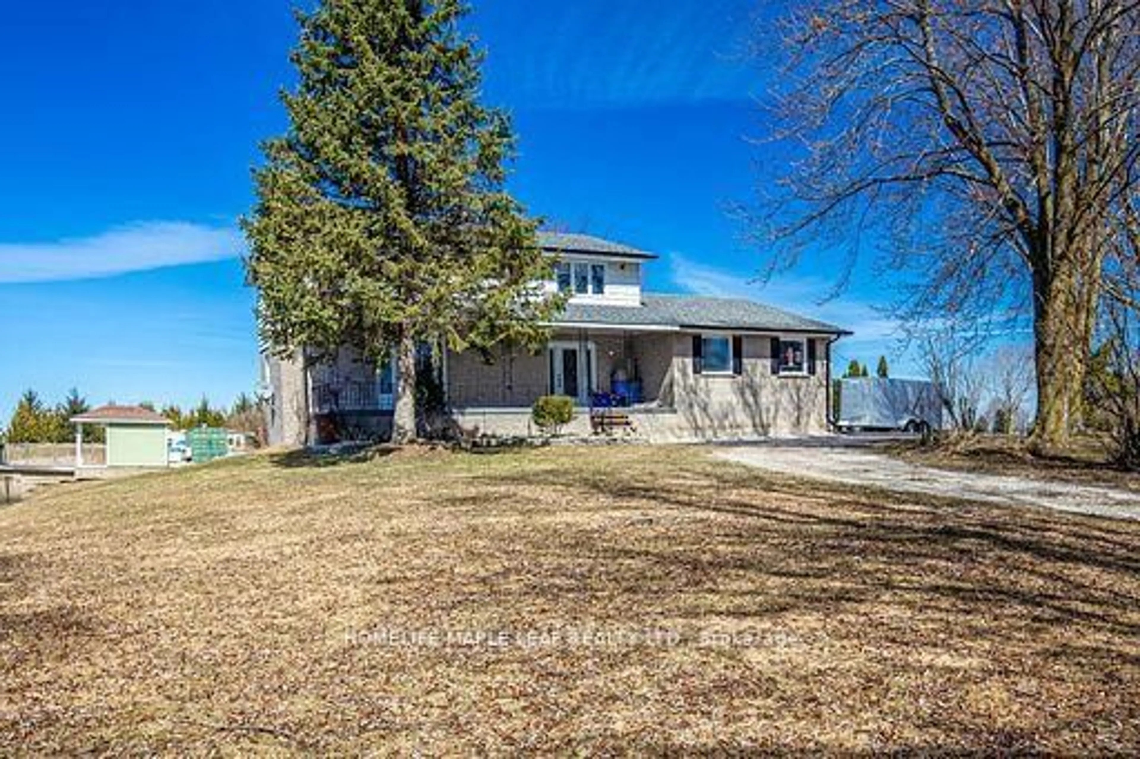 A pic from outside/outdoor area/front of a property/back of a property/a pic from drone, unknown for 3252 15th Sdrd, New Tecumseth Ontario L0G 1A0