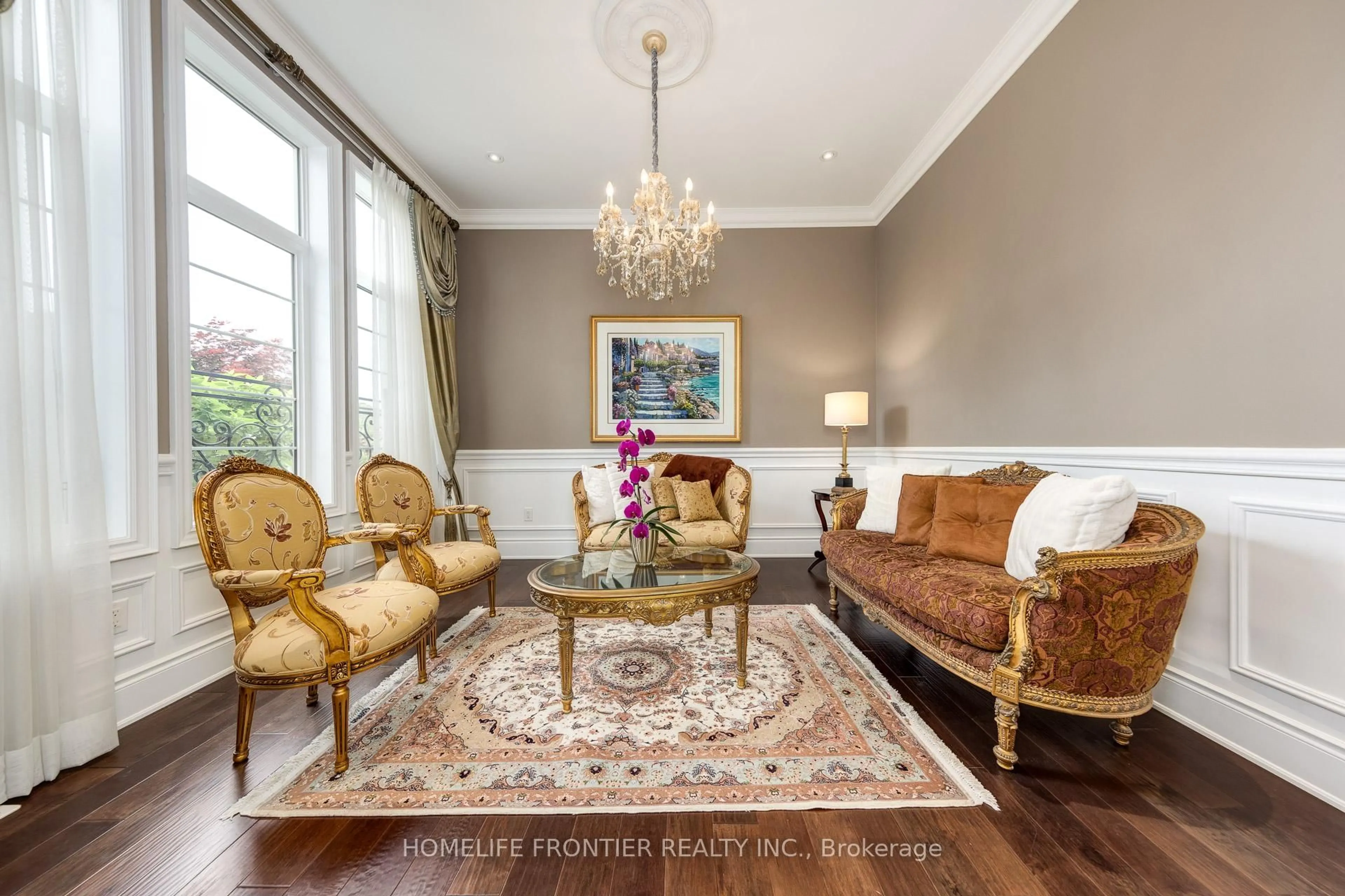 Living room with furniture, unknown for 283 Lady Valentina Ave, Vaughan Ontario L6A 4T2