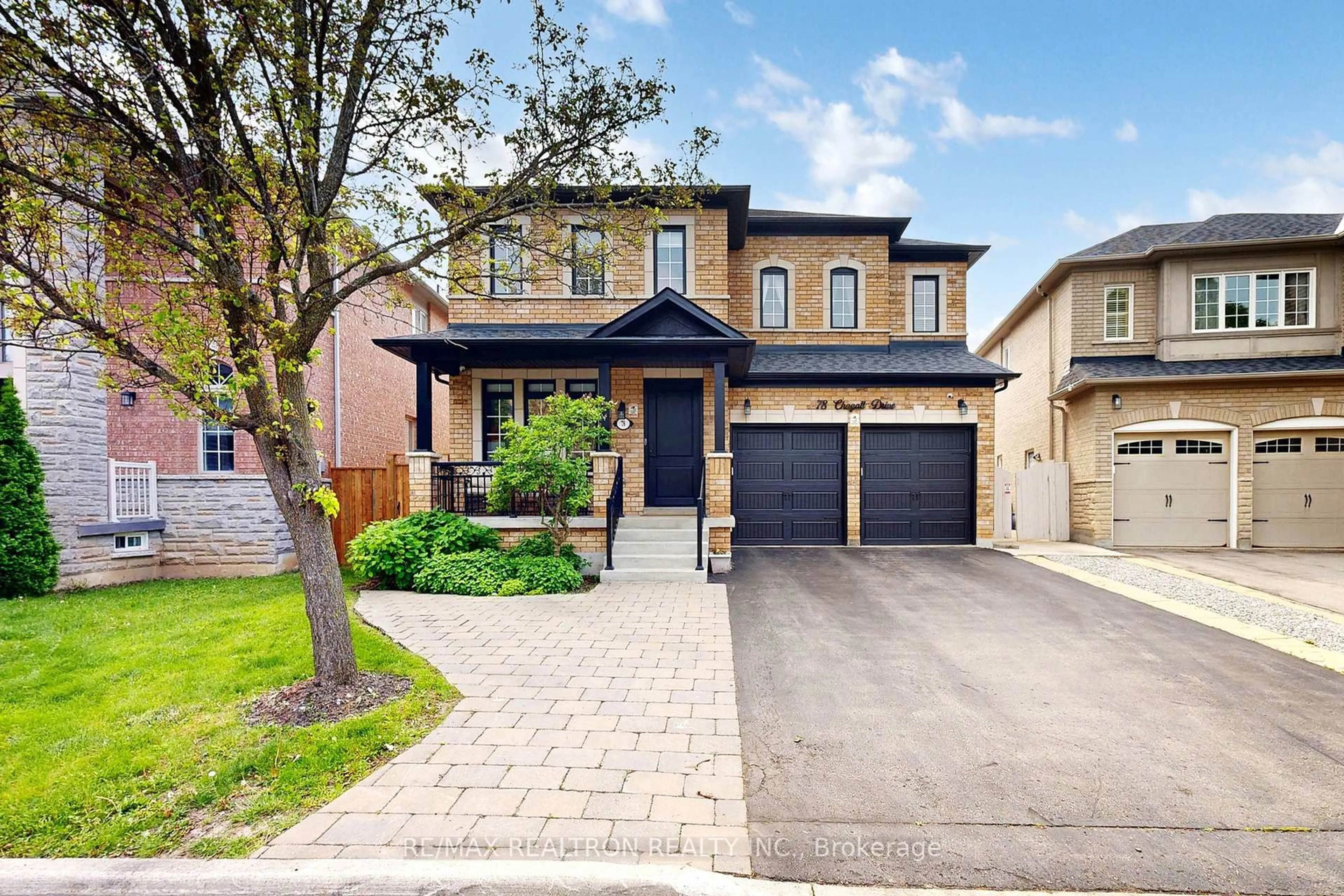 Home with brick exterior material, street for 78 Chagall Dr, Vaughan Ontario L4J 9B8