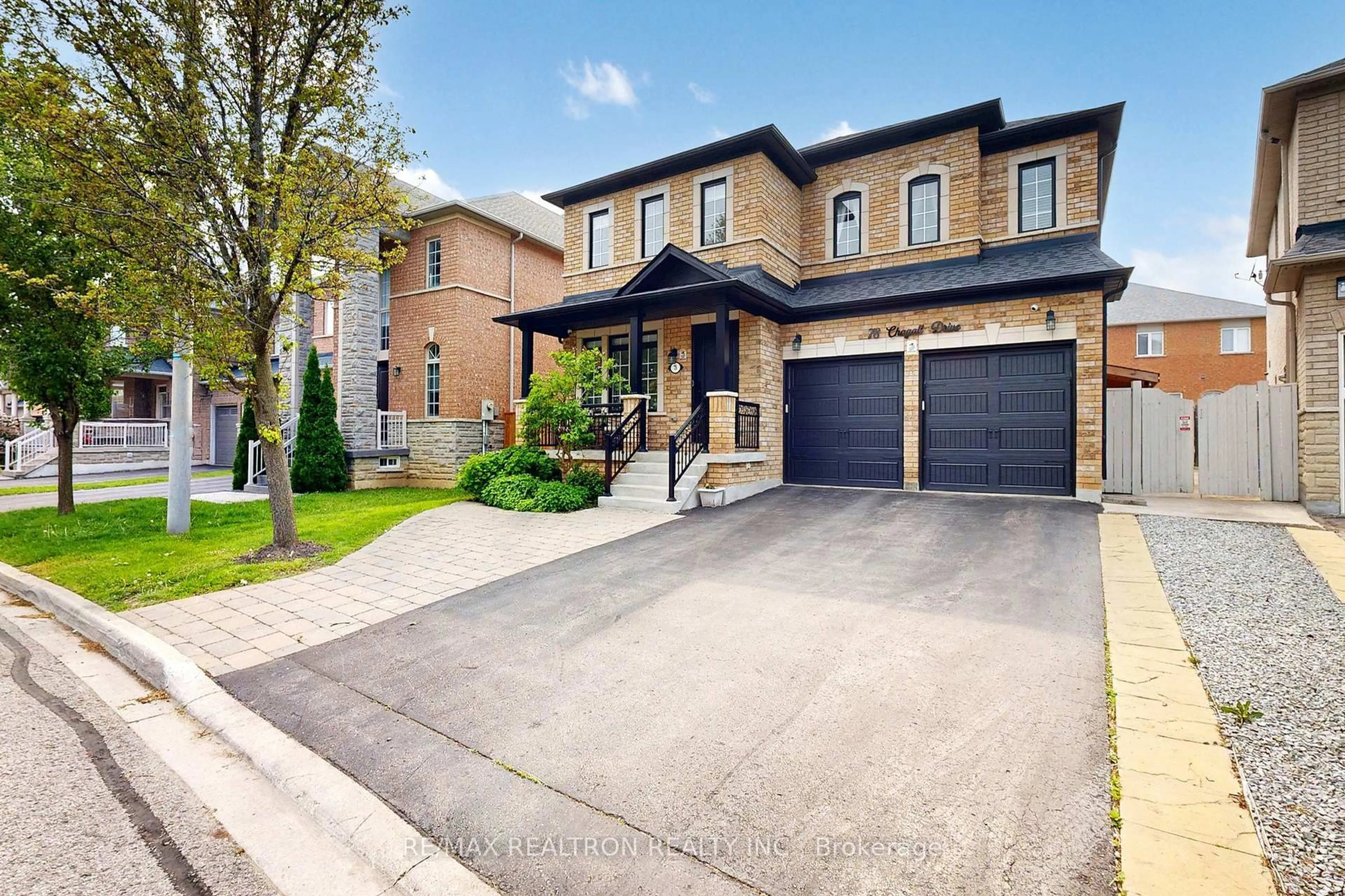 Home with brick exterior material, street for 78 Chagall Dr, Vaughan Ontario L4J 9B8
