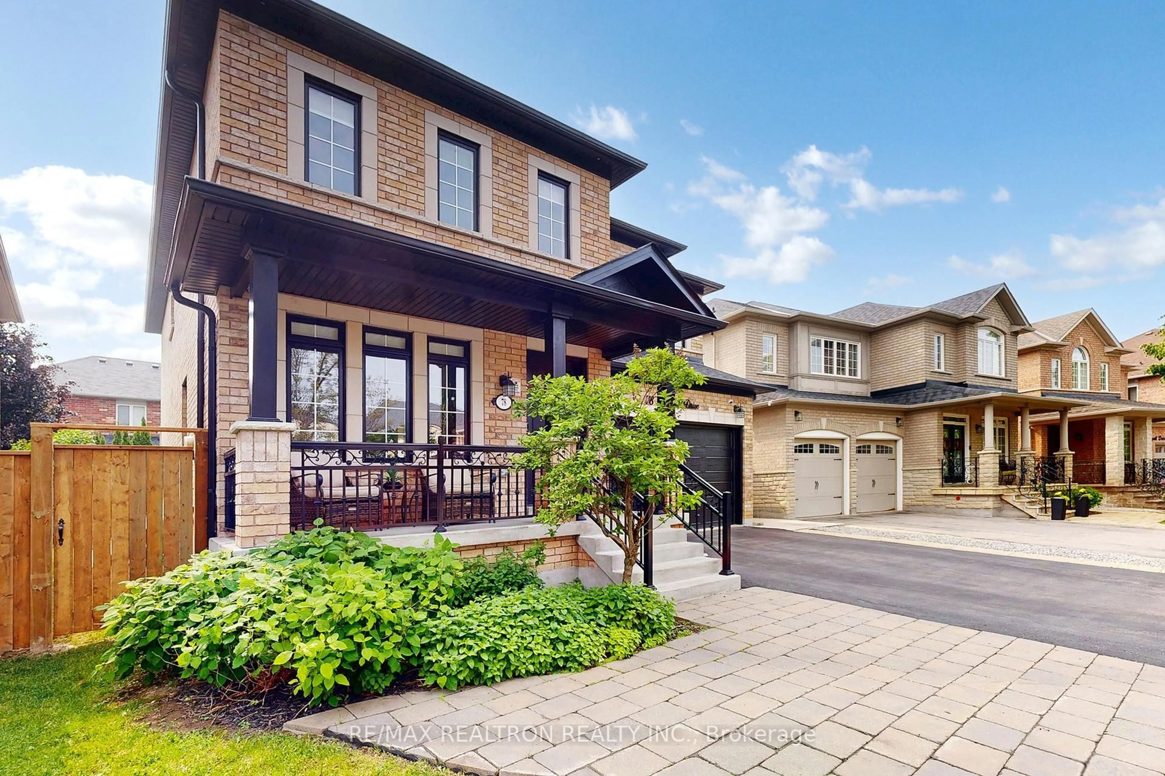 Home with brick exterior material, street for 78 Chagall Dr, Vaughan Ontario L4J 9B8